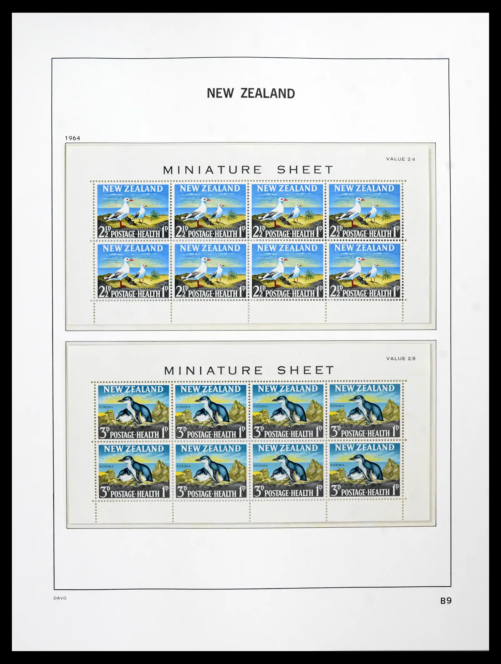 41753 0036 - Postzegelverzameling 41753 Nieuw-Zeeland 1874-1995.