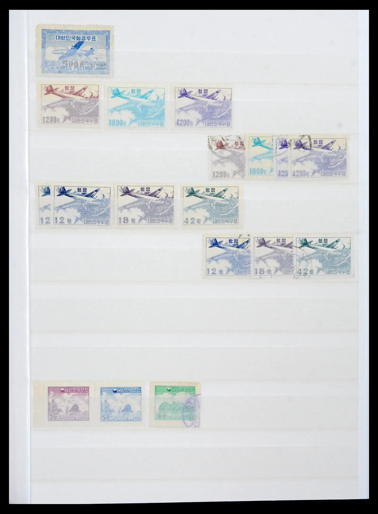 41754 0016 - Postzegelverzameling 41754 Korea 1884-2001.