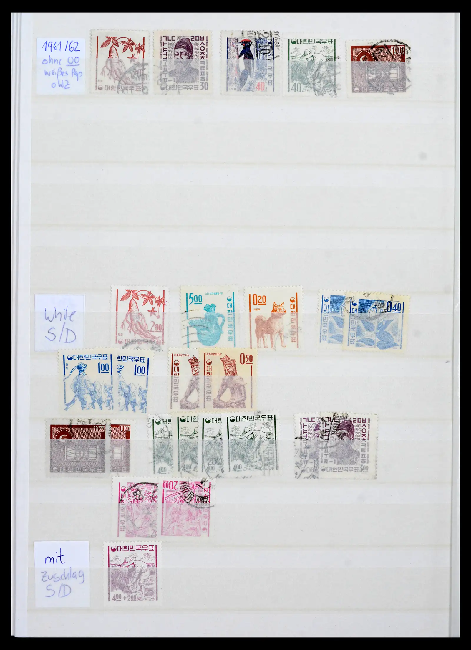 41754 0035 - Postzegelverzameling 41754 Korea 1884-2001.