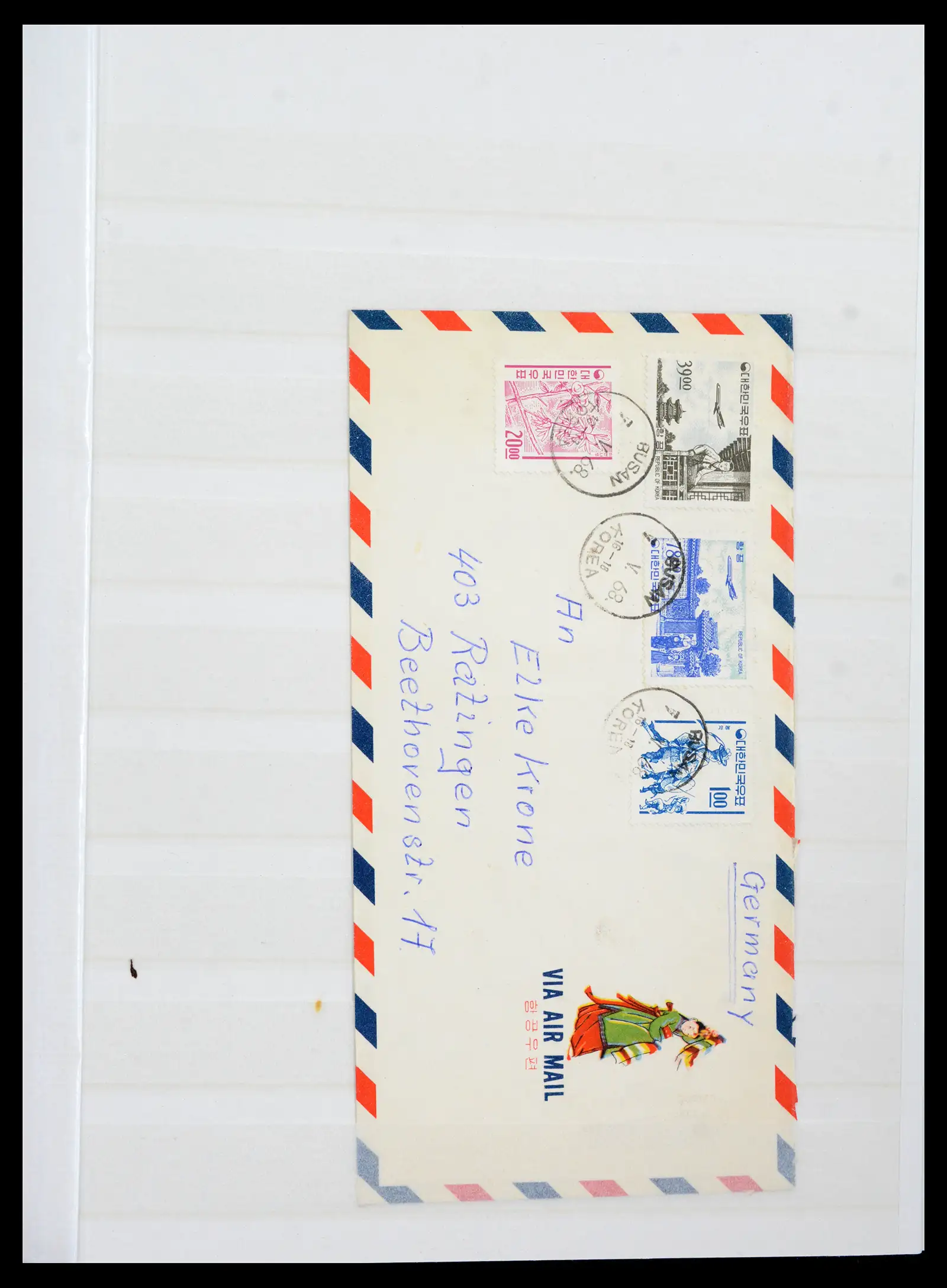 41754 0044 - Postzegelverzameling 41754 Korea 1884-2001.