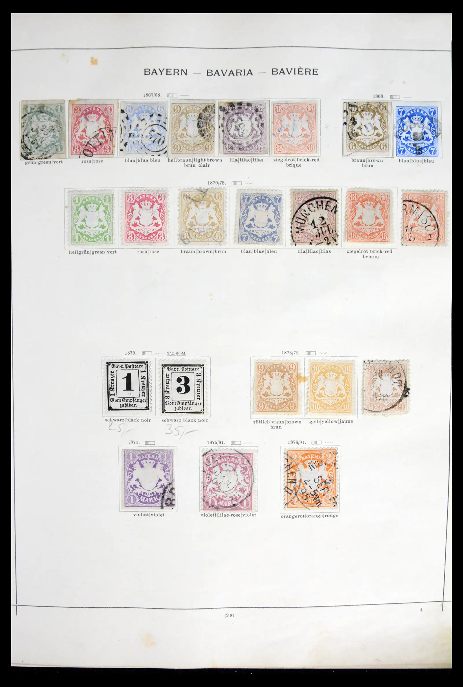 41755 0004 - Postzegelverzameling 41755 Europese landen klassieke topverzameling 1840-1930.