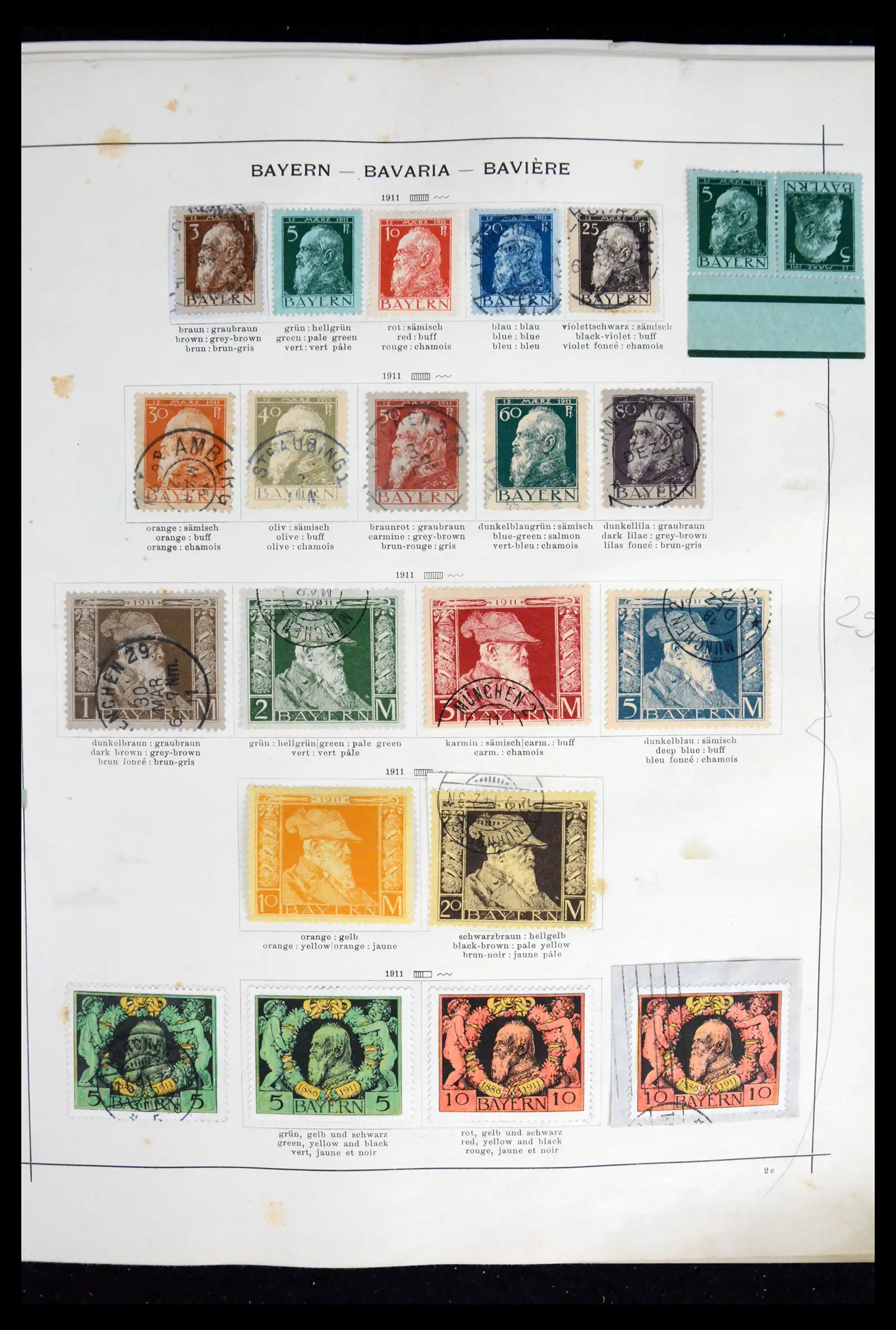 41755 0006 - Postzegelverzameling 41755 Europese landen klassieke topverzameling 1840-1930.
