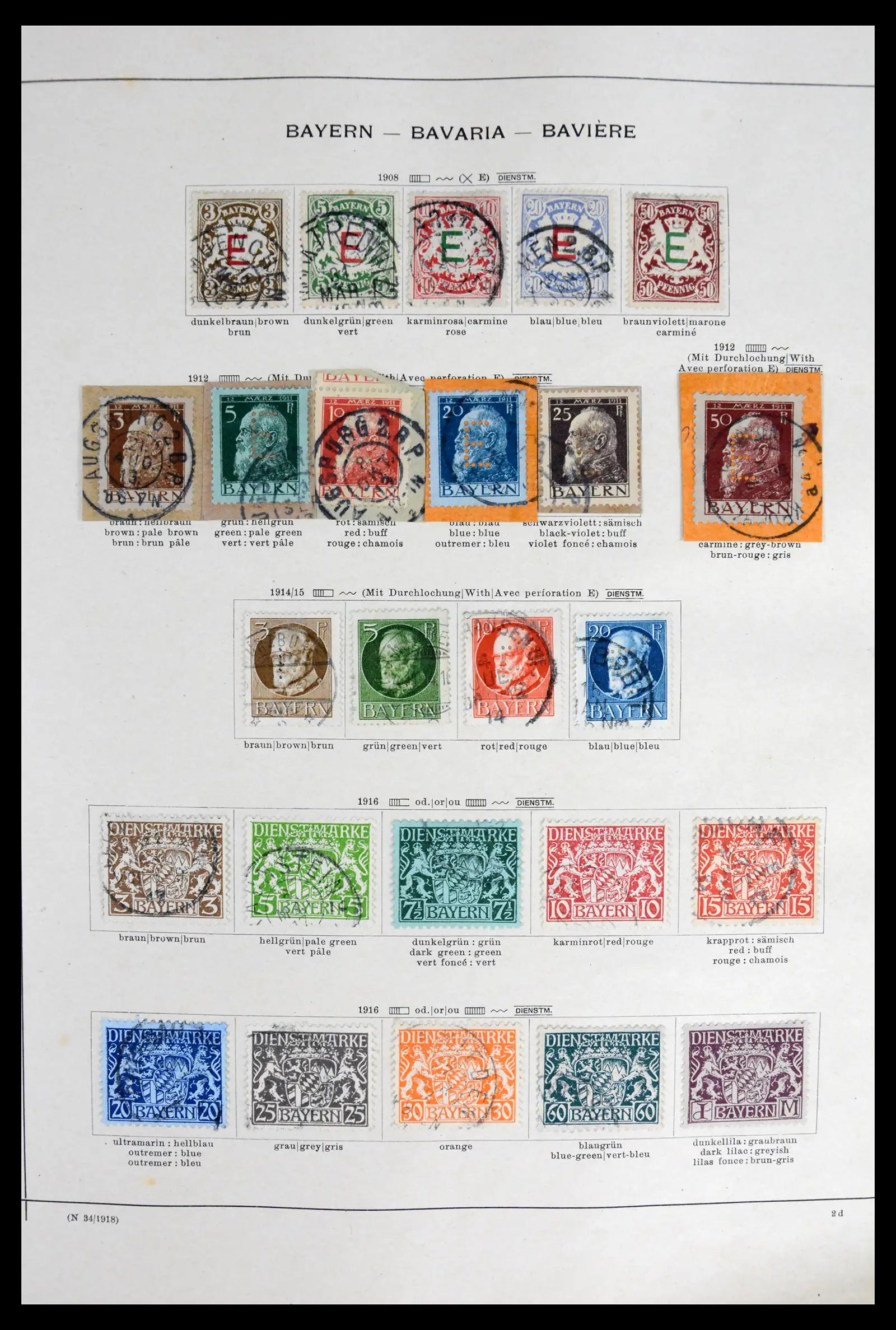 41755 0007 - Postzegelverzameling 41755 Europese landen klassieke topverzameling 1840-1930.
