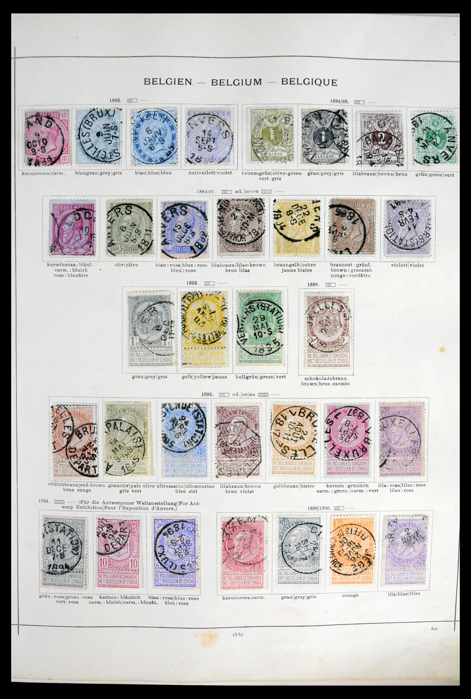 41755 0017 - Postzegelverzameling 41755 Europese landen klassieke topverzameling 1840-1930.