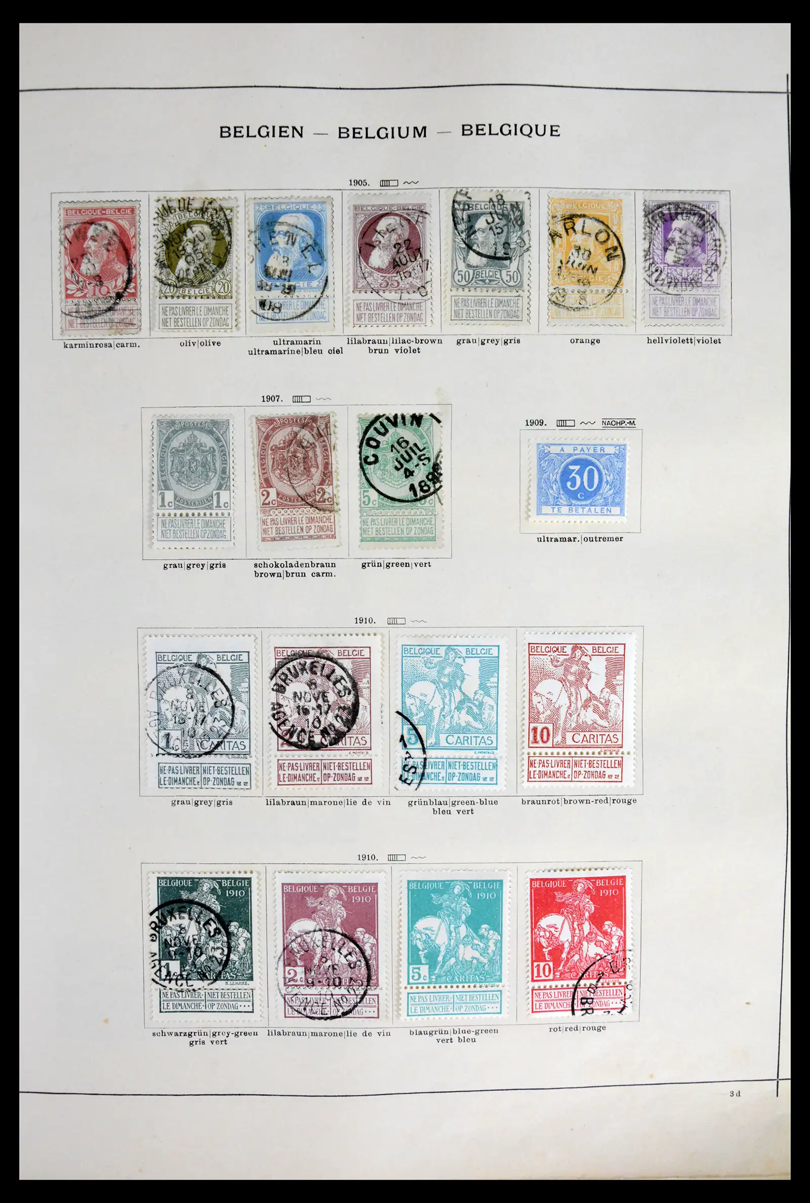 41755 0020 - Postzegelverzameling 41755 Europese landen klassieke topverzameling 1840-1930.