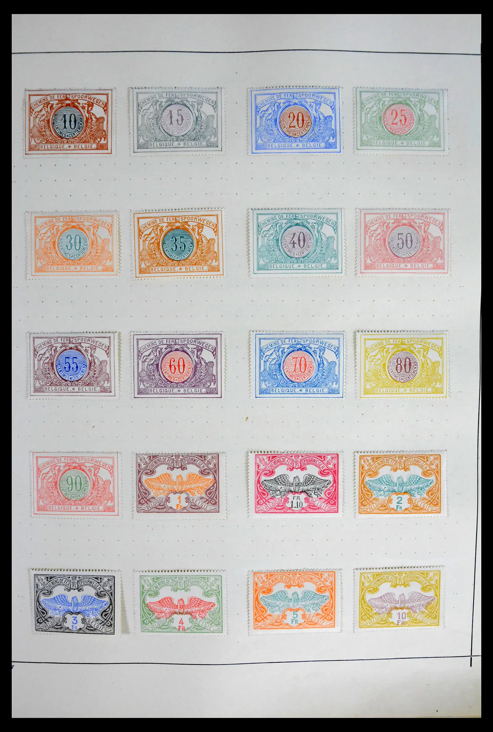 41755 0021 - Postzegelverzameling 41755 Europese landen klassieke topverzameling 1840-1930.