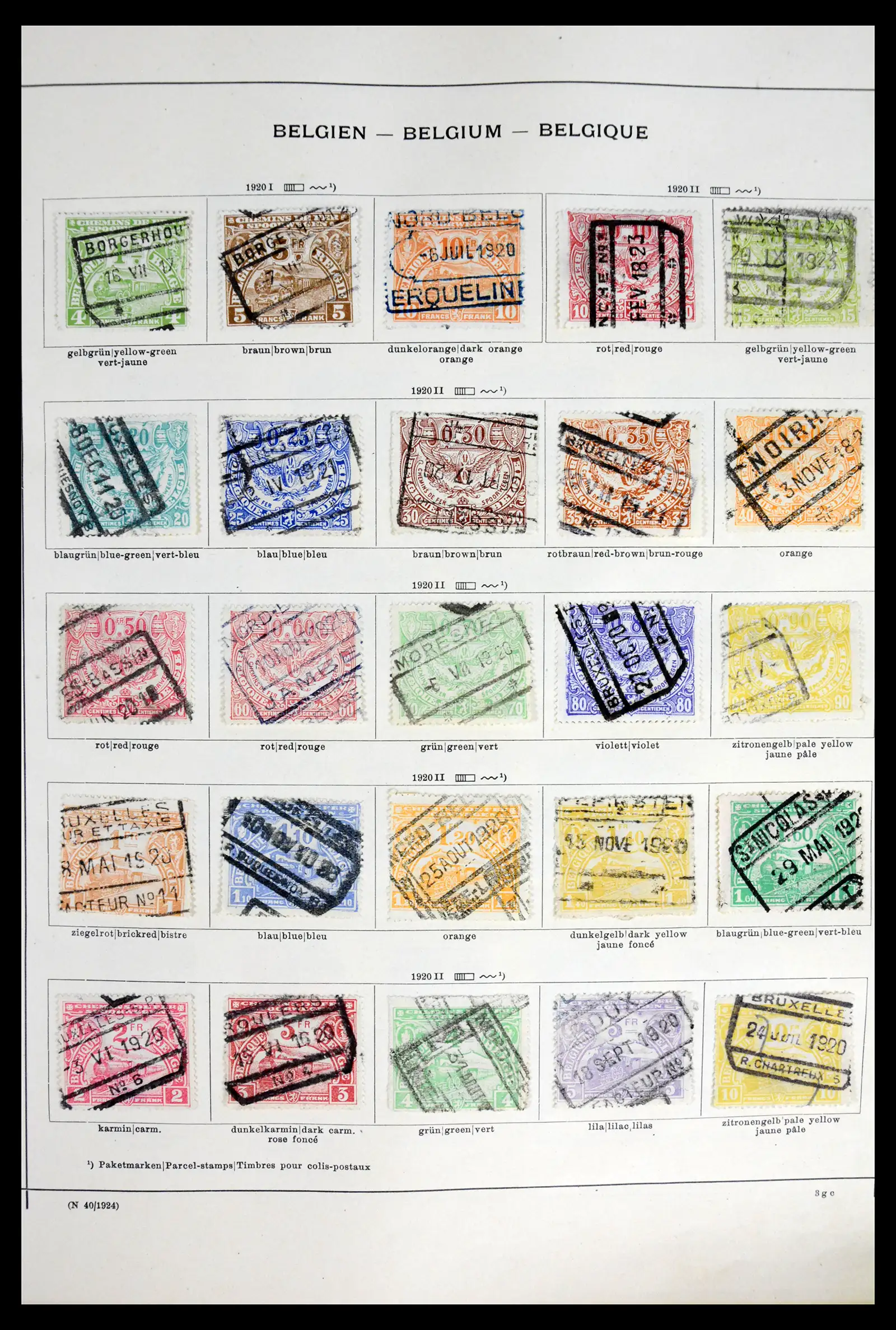 41755 0024 - Postzegelverzameling 41755 Europese landen klassieke topverzameling 1840-1930.