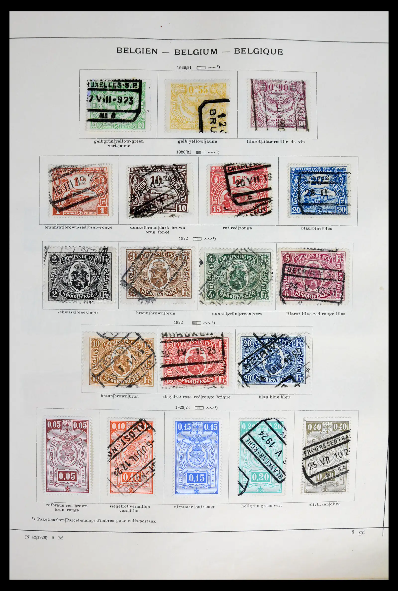 41755 0025 - Postzegelverzameling 41755 Europese landen klassieke topverzameling 1840-1930.