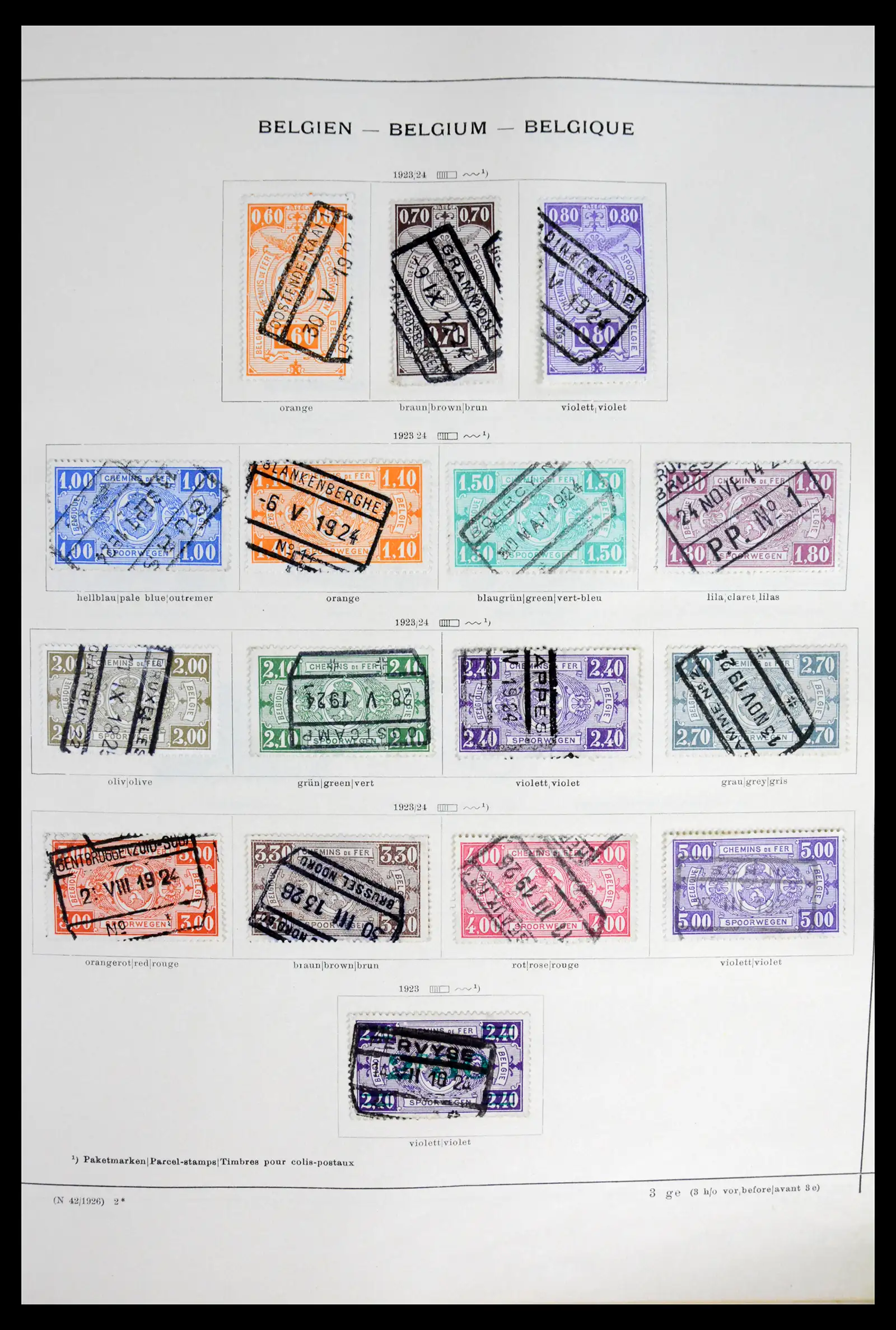 41755 0026 - Postzegelverzameling 41755 Europese landen klassieke topverzameling 1840-1930.