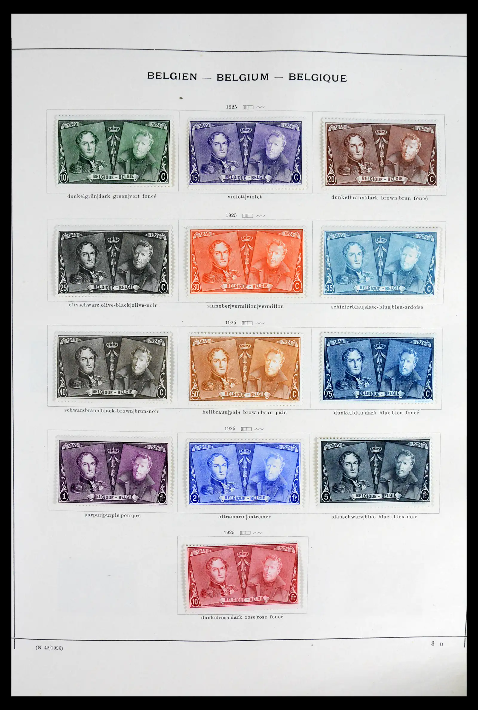 41755 0033 - Postzegelverzameling 41755 Europese landen klassieke topverzameling 1840-1930.