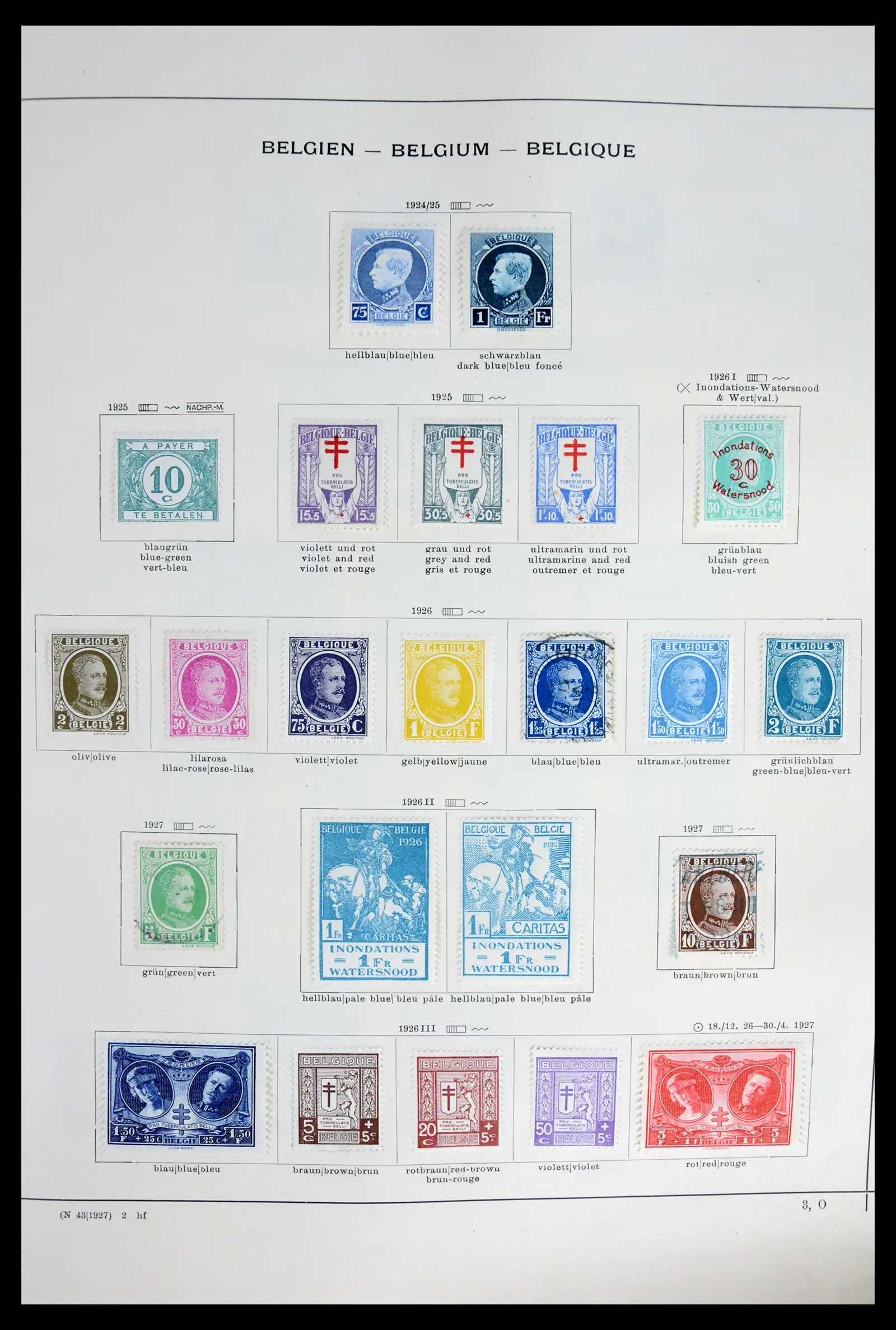 41755 0034 - Postzegelverzameling 41755 Europese landen klassieke topverzameling 1840-1930.