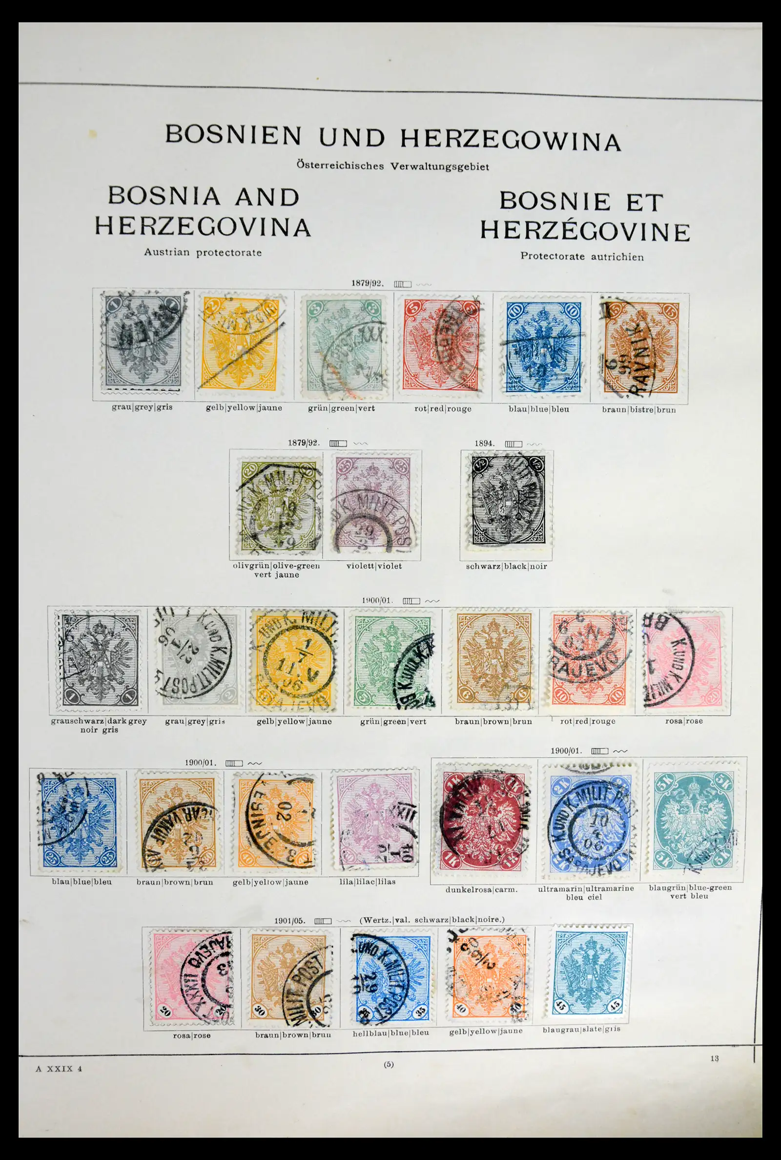 41755 0049 - Postzegelverzameling 41755 Europese landen klassieke topverzameling 1840-1930.