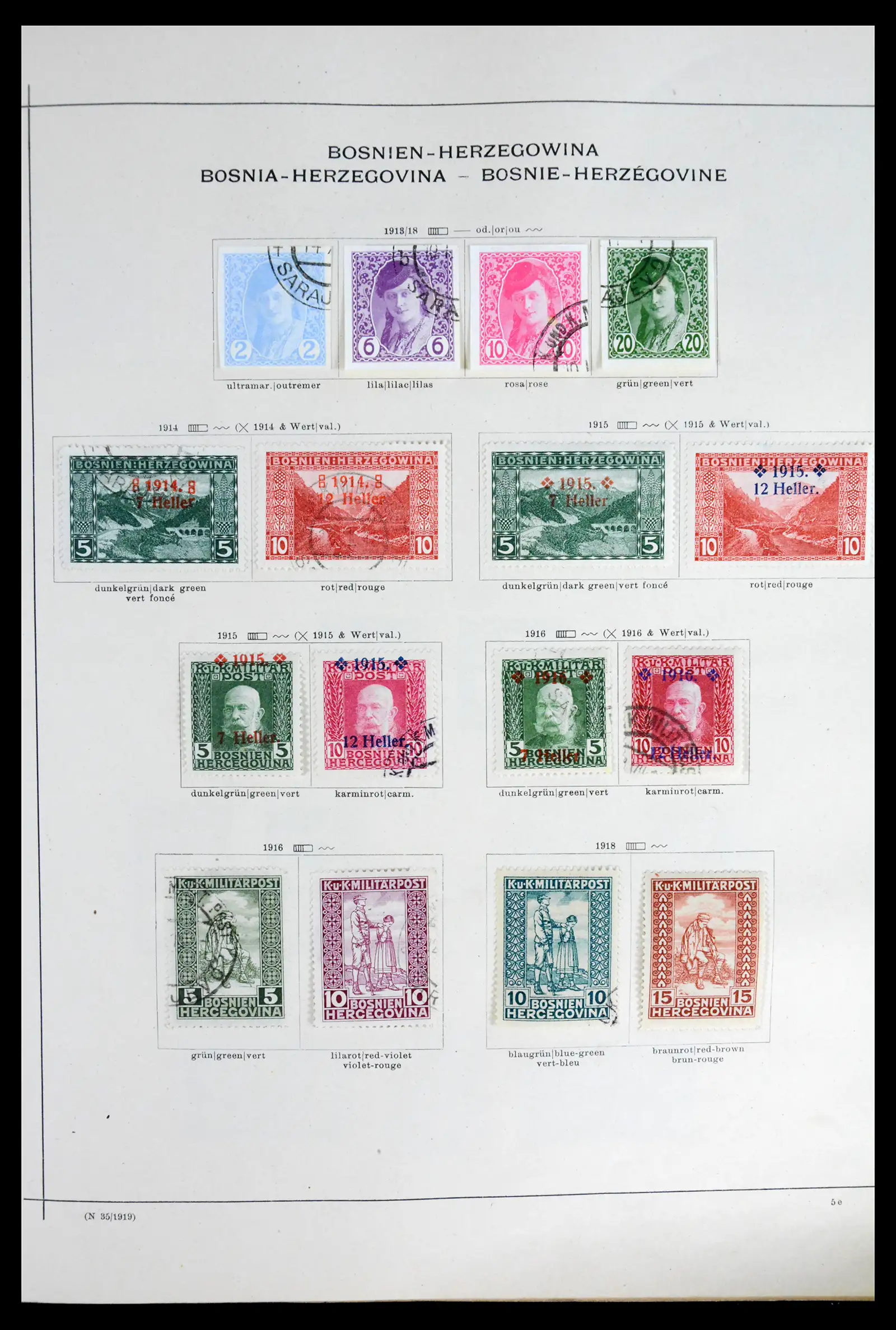 41755 0055 - Postzegelverzameling 41755 Europese landen klassieke topverzameling 1840-1930.