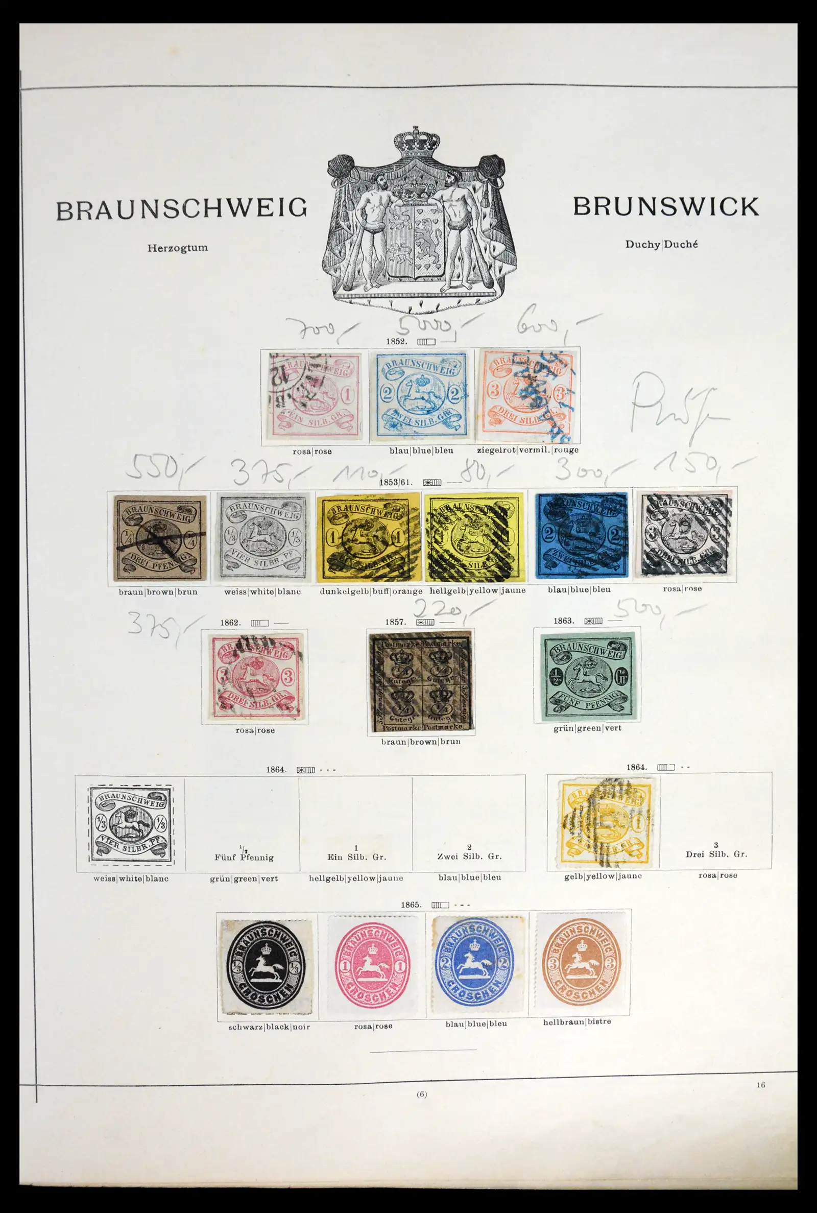 41755 0060 - Postzegelverzameling 41755 Europese landen klassieke topverzameling 1840-1930.