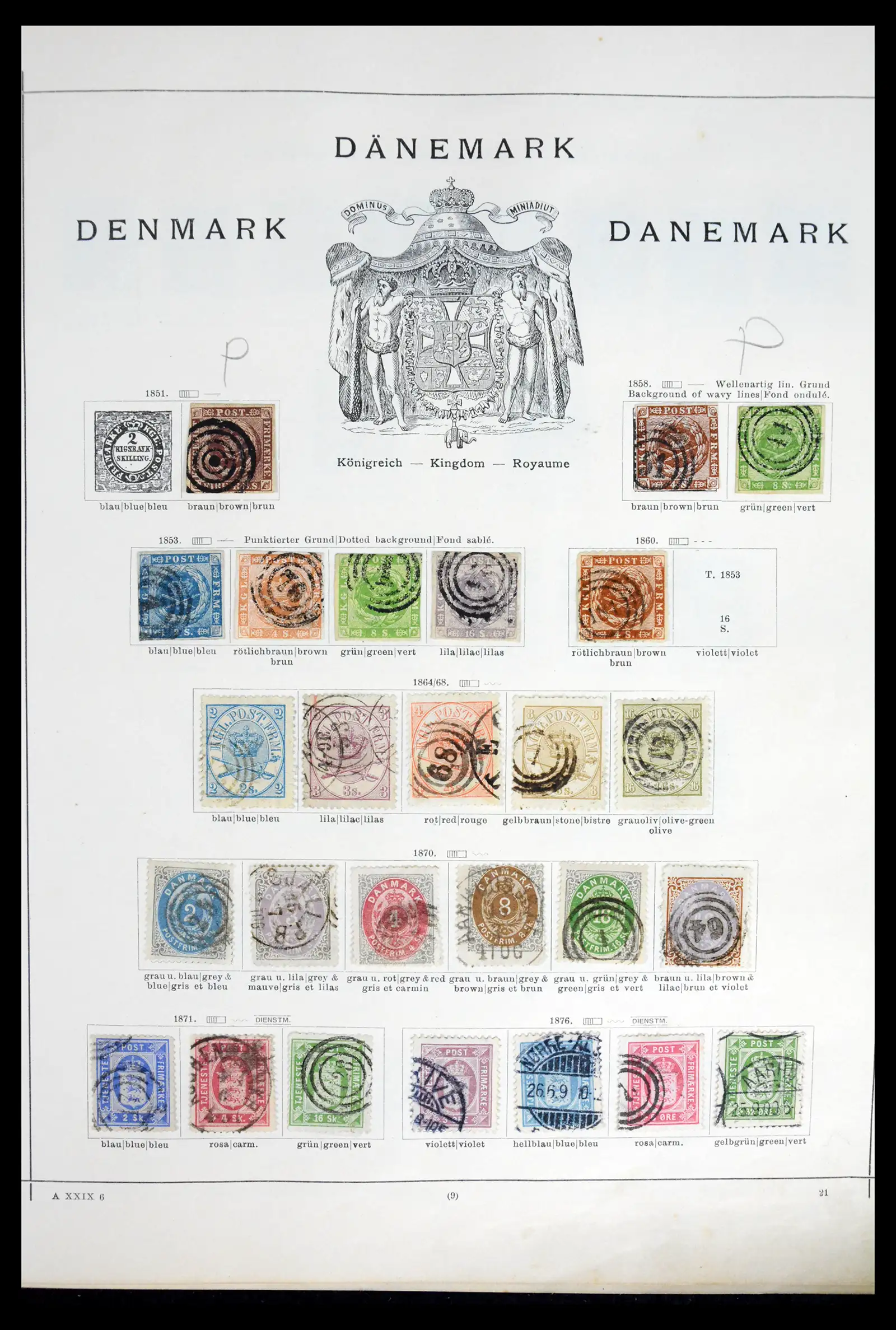 41755 0073 - Postzegelverzameling 41755 Europese landen klassieke topverzameling 1840-1930.