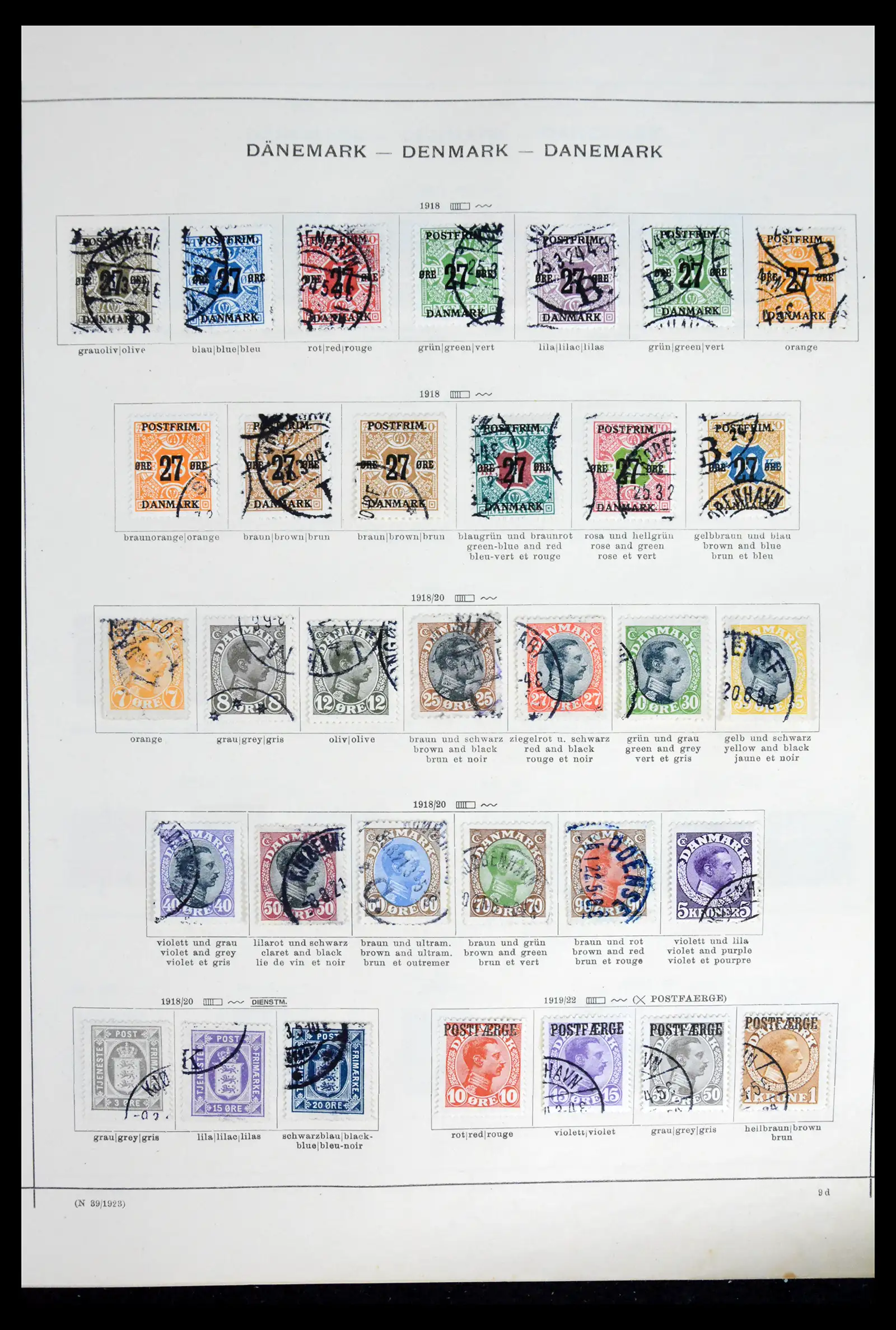 41755 0076 - Postzegelverzameling 41755 Europese landen klassieke topverzameling 1840-1930.