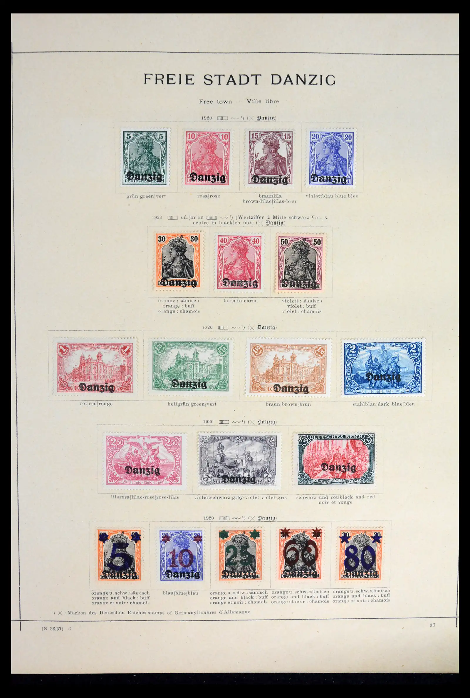 41755 0084 - Postzegelverzameling 41755 Europese landen klassieke topverzameling 1840-1930.