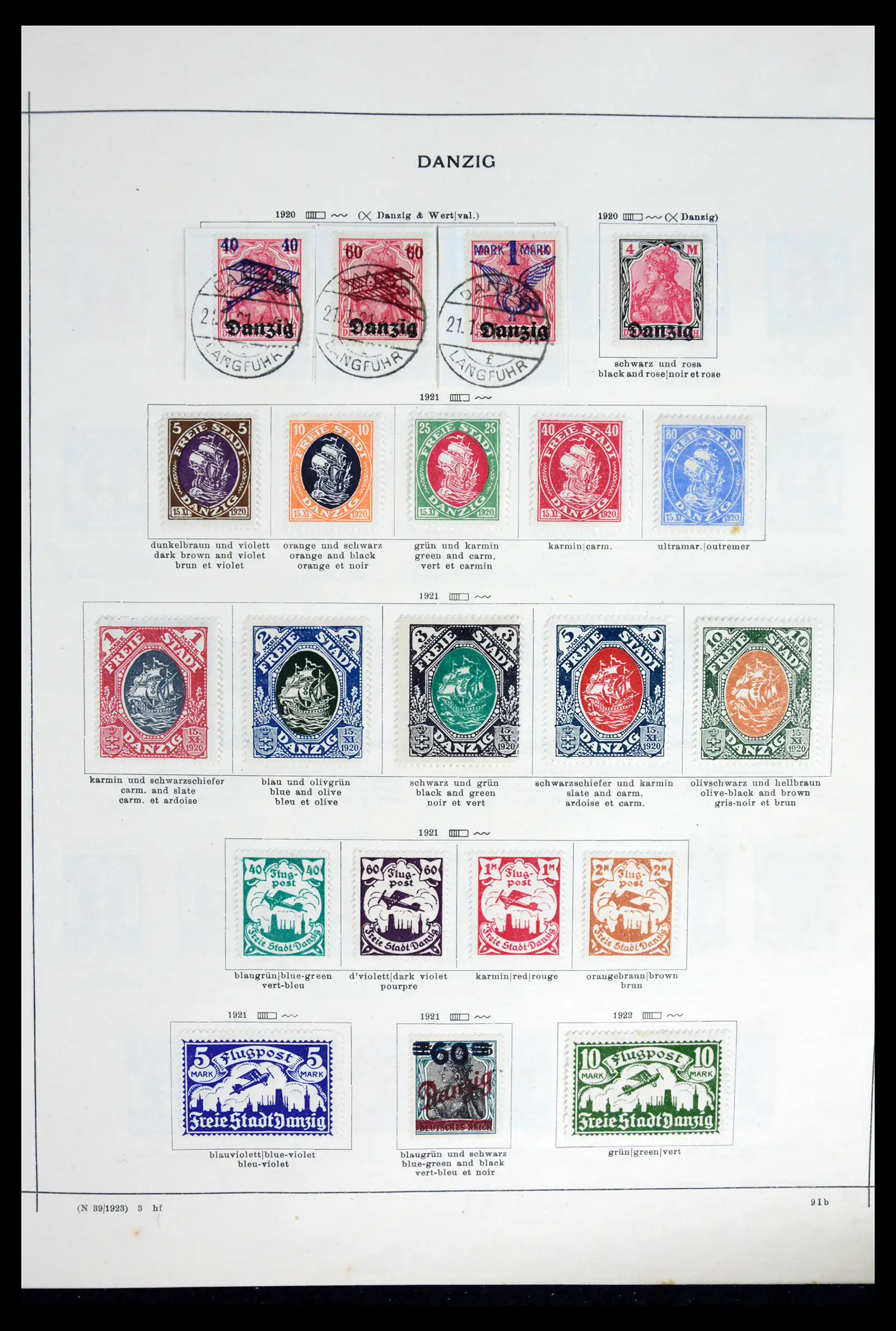 41755 0086 - Postzegelverzameling 41755 Europese landen klassieke topverzameling 1840-1930.