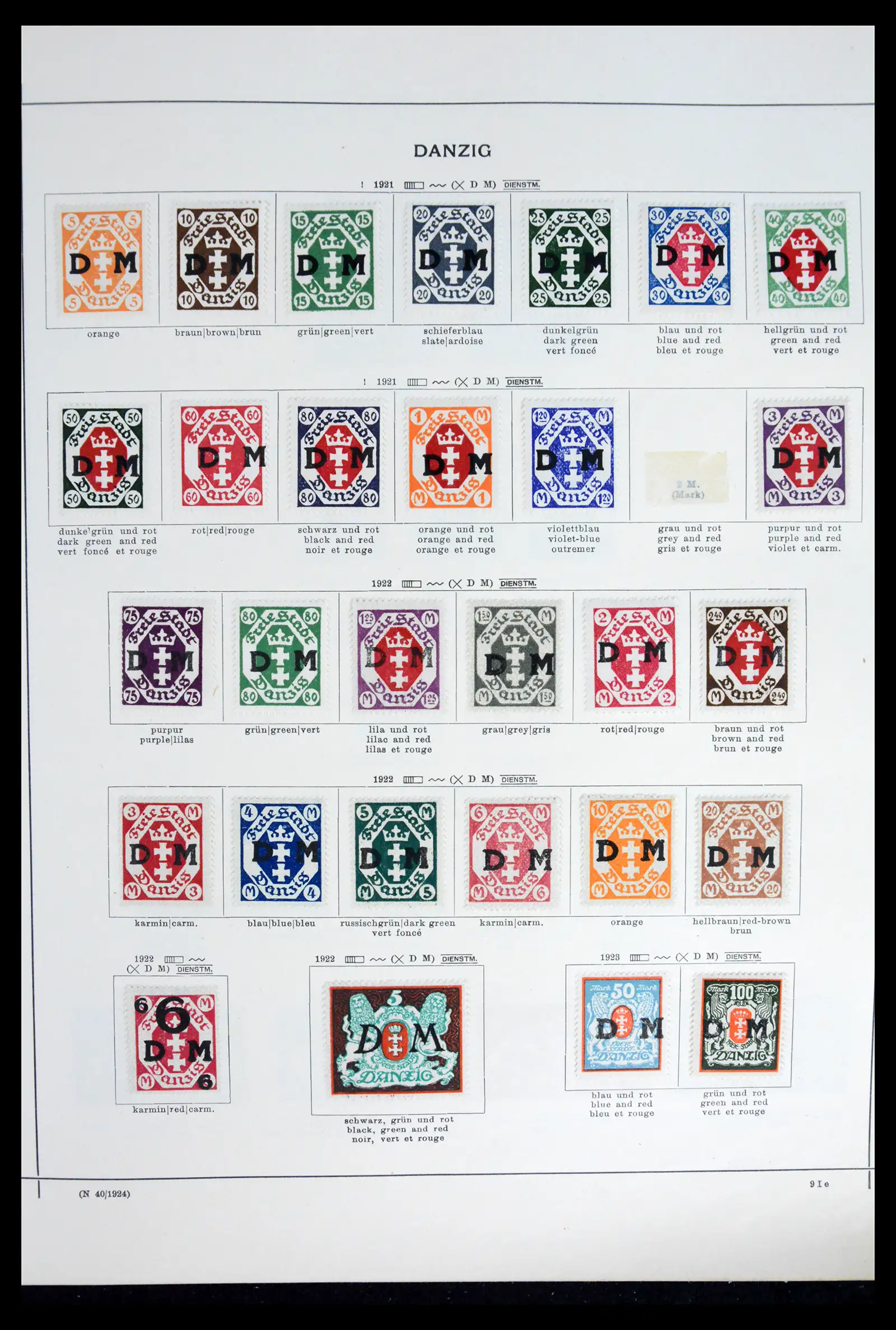 41755 0089 - Postzegelverzameling 41755 Europese landen klassieke topverzameling 1840-1930.