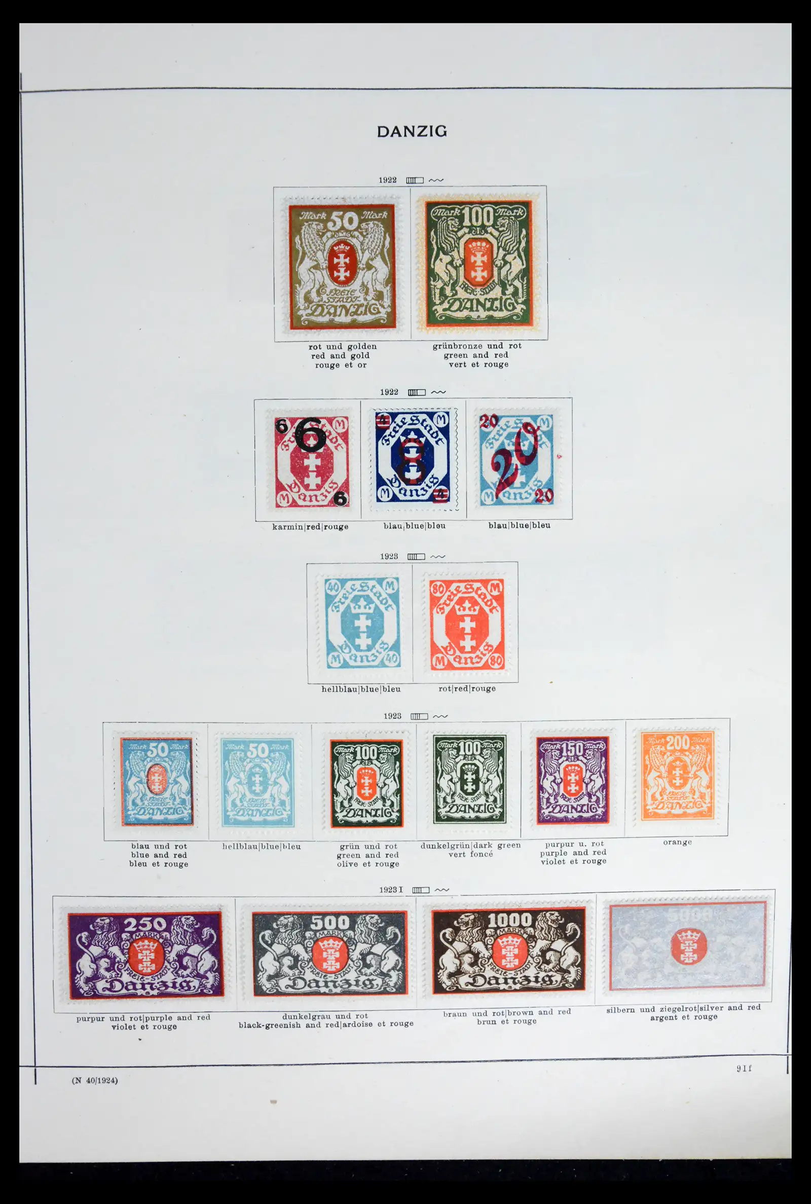 41755 0090 - Postzegelverzameling 41755 Europese landen klassieke topverzameling 1840-1930.