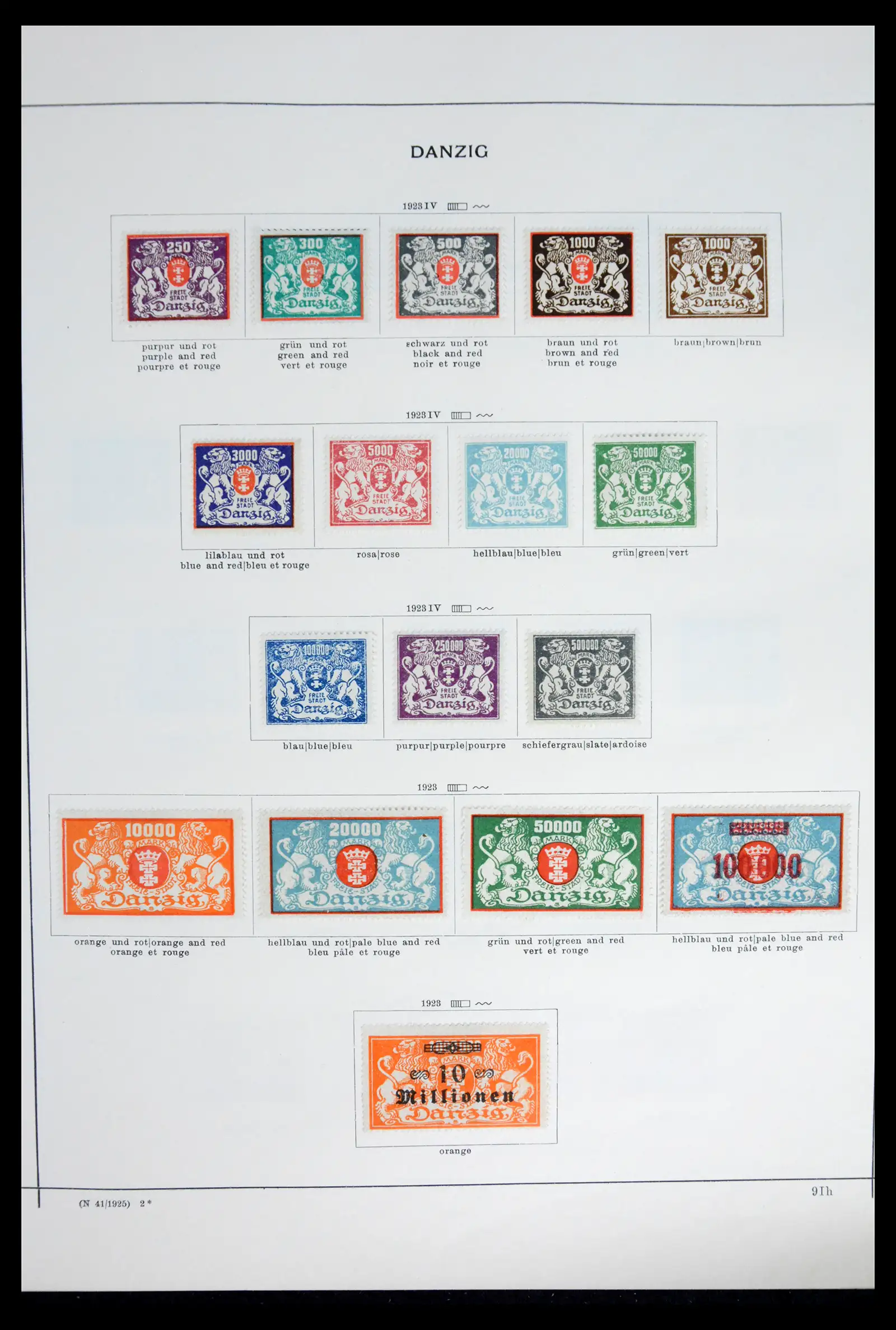 41755 0092 - Postzegelverzameling 41755 Europese landen klassieke topverzameling 1840-1930.