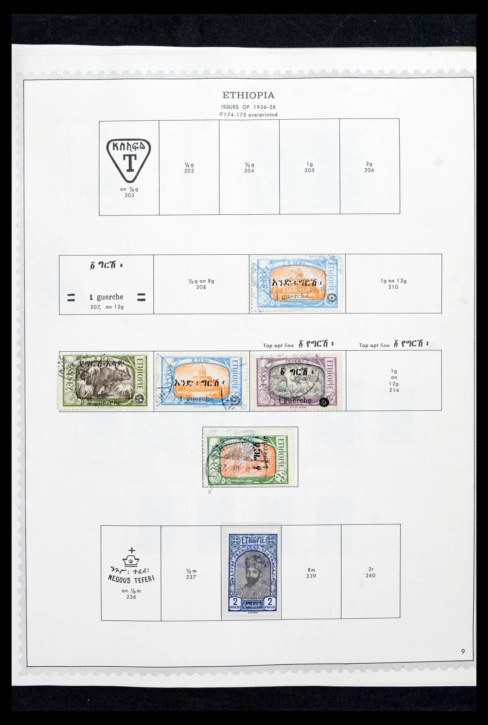 41757 0004 - Stamp collection 41757 Ethiopia 1894-1983.
