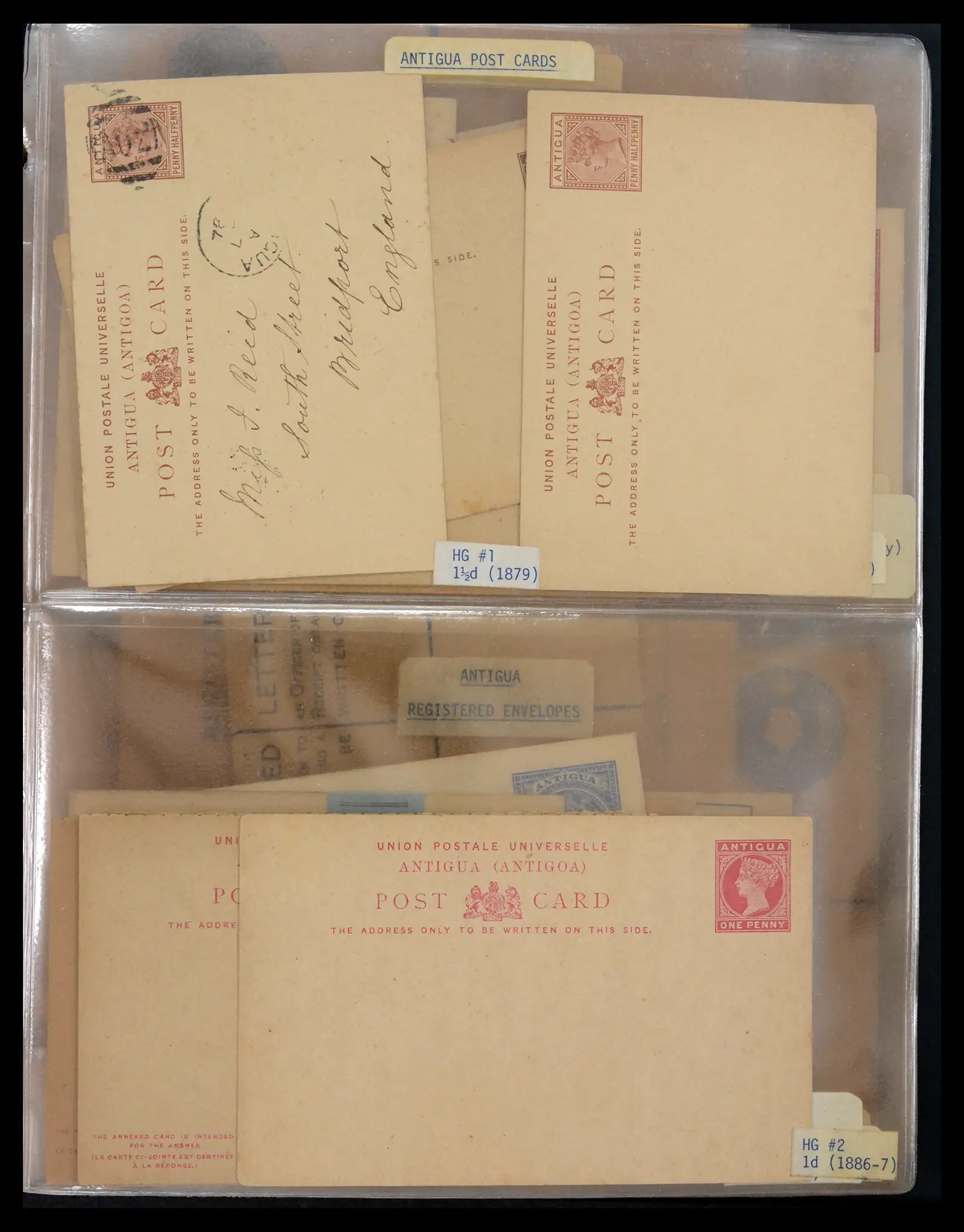 41758 0009 - Stamp collection 41758 Antigua 1870-1970, 41758 0009 - Stamp collection 41758 Antigua 1870-1970,