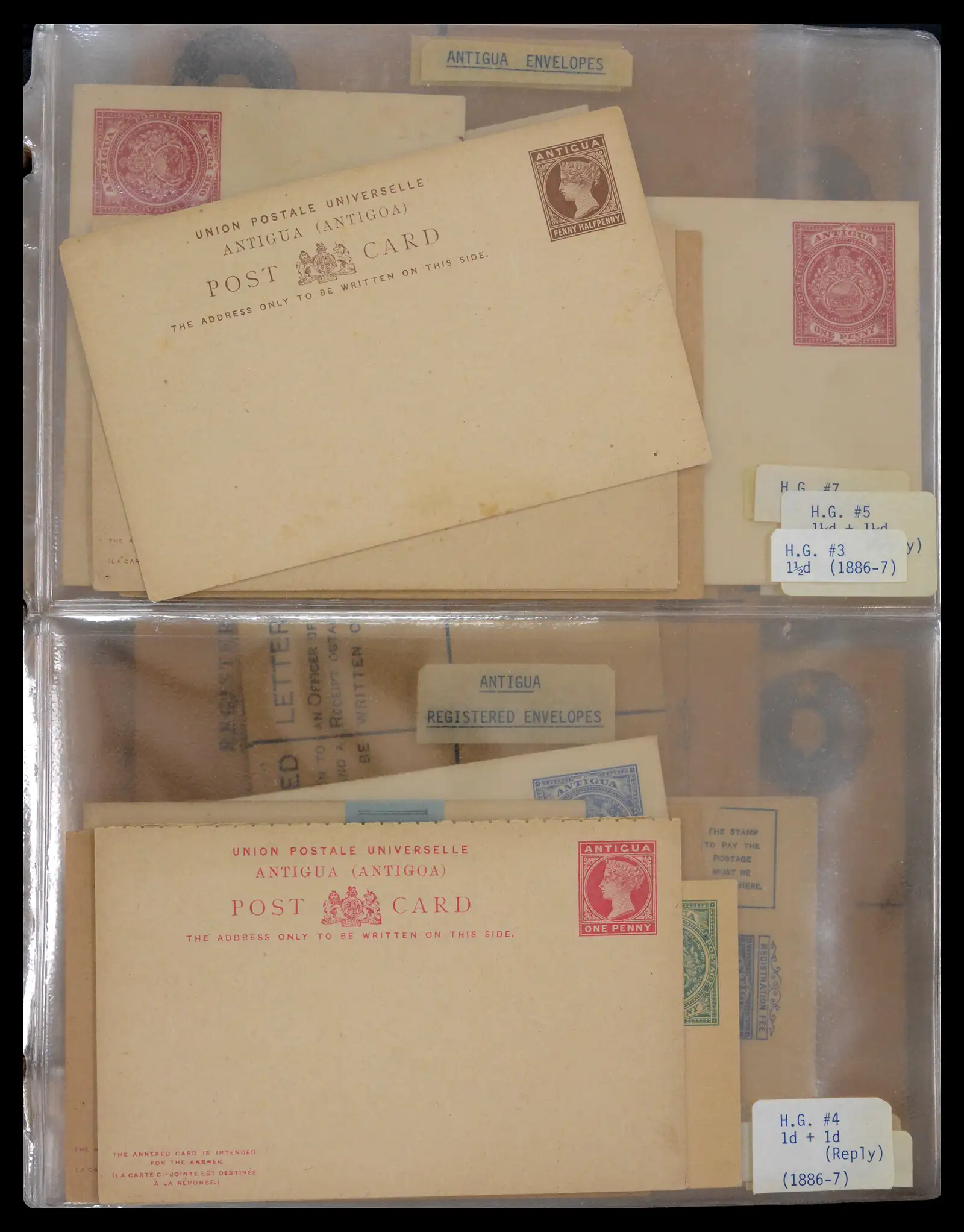 41758 0010 - Stamp collection 41758 Antigua 1870-1970, 41758 0010 - Stamp collection 41758 Antigua 1870-1970,