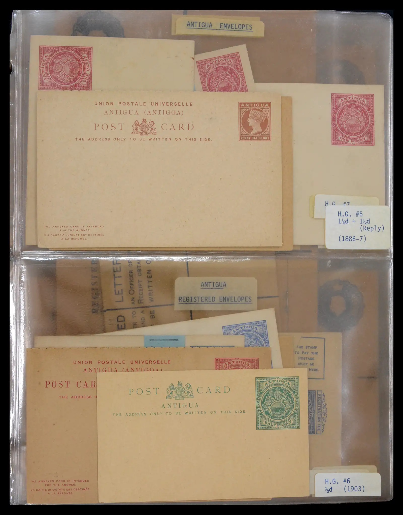 41758 0011 - Stamp collection 41758 Antigua 1870-1970, 41758 0011 - Stamp collection 41758 Antigua 1870-1970,