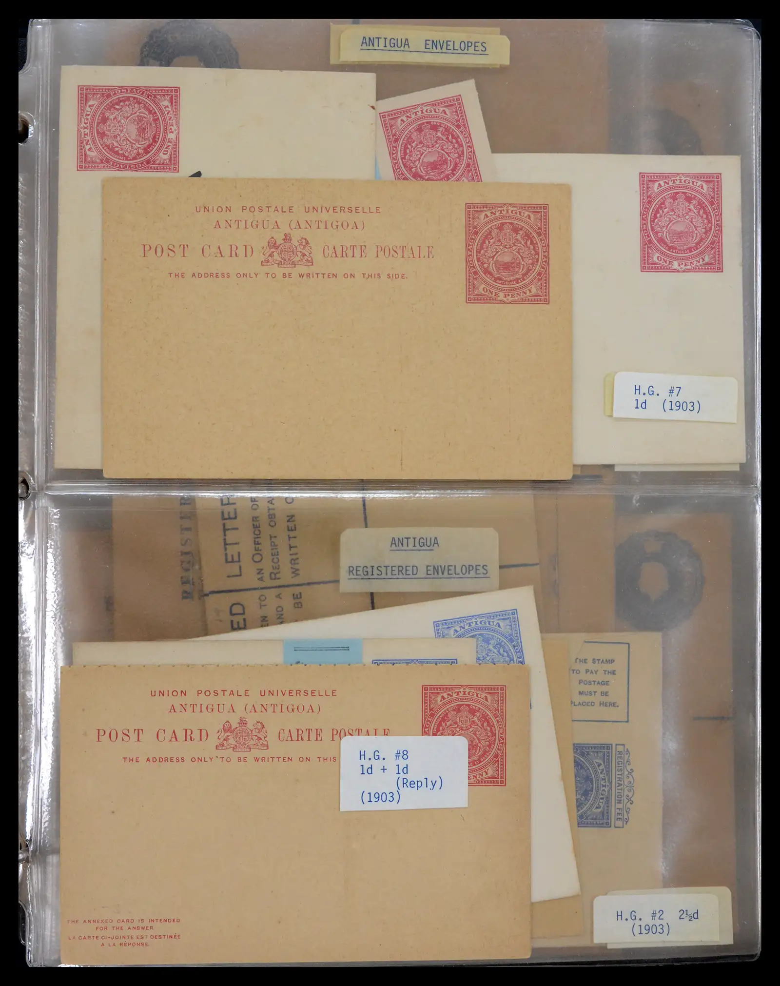 41758 0012 - Stamp collection 41758 Antigua 1870-1970, 41758 0012 - Stamp collection 41758 Antigua 1870-1970,