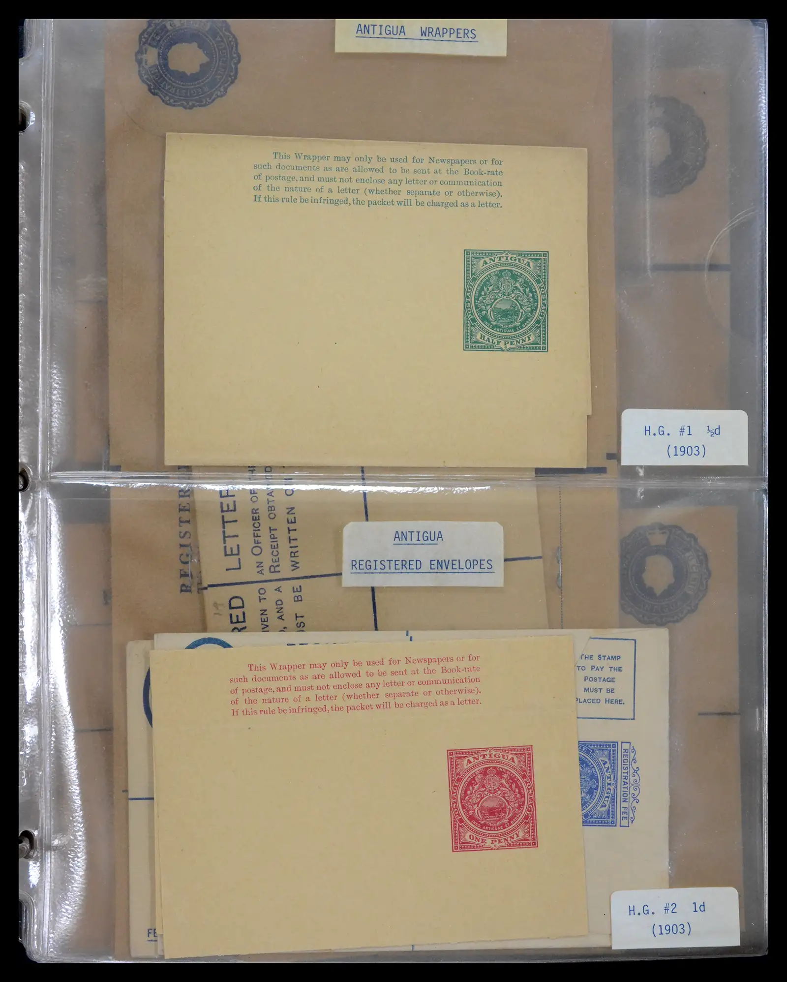 41758 0015 - Stamp collection 41758 Antigua 1870-1970, 41758 0015 - Stamp collection 41758 Antigua 1870-1970,