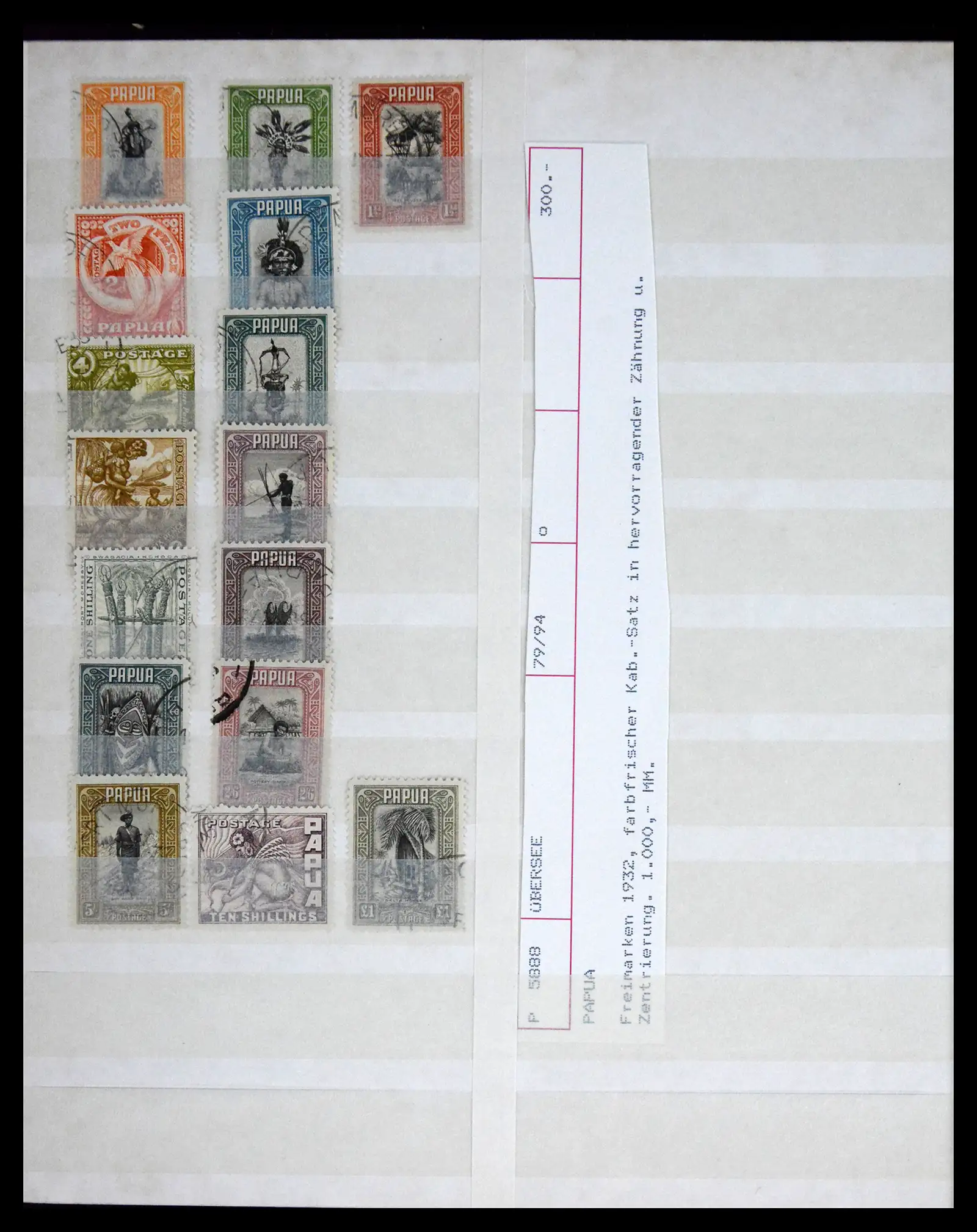 41776 0008 - Stamp collection 41776 Papua New Guinea 1901-1941.
