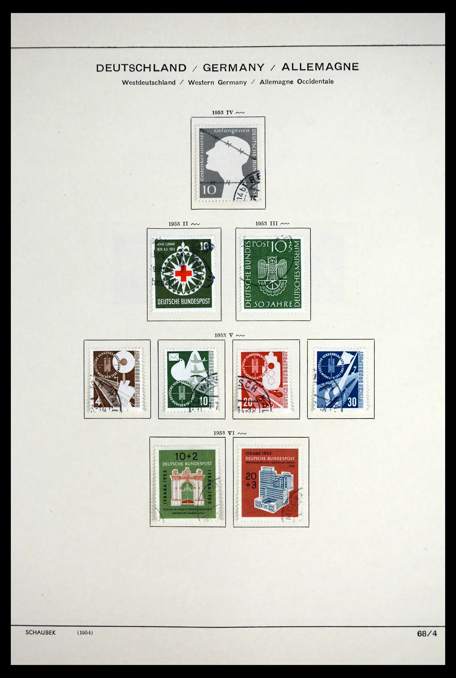 41807 0020 - Stamp collection 41807 German Zones 1945-1960.