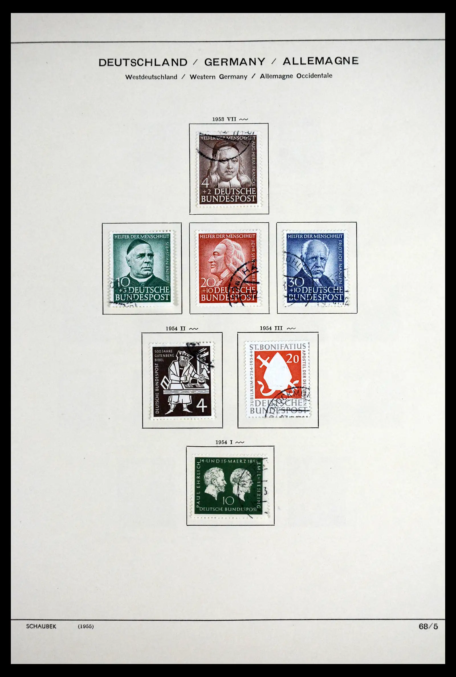 41807 0021 - Postzegelverzameling 41807 Duitse Zones 1945-1960.