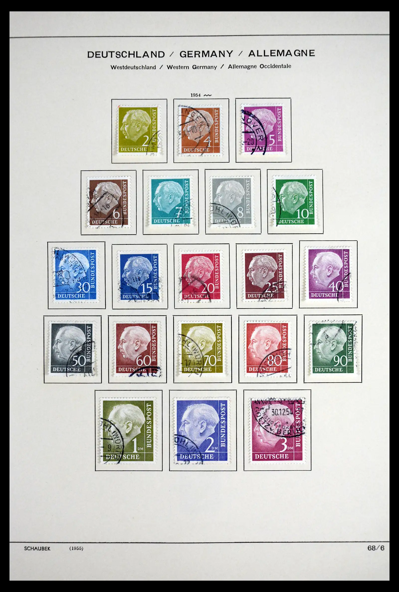 41807 0022 - Postzegelverzameling 41807 Duitse Zones 1945-1960.