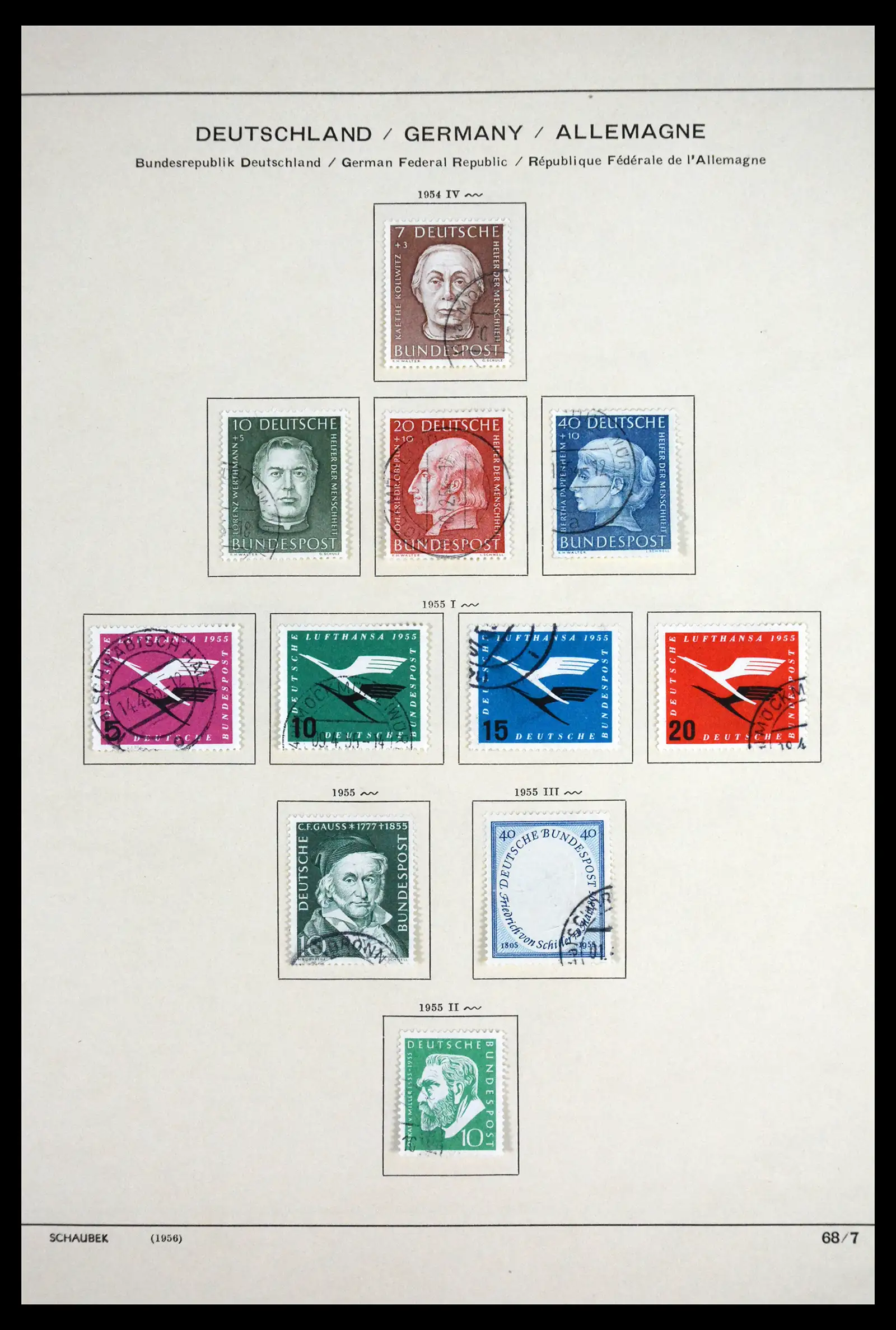 41807 0023 - Postzegelverzameling 41807 Duitse Zones 1945-1960.