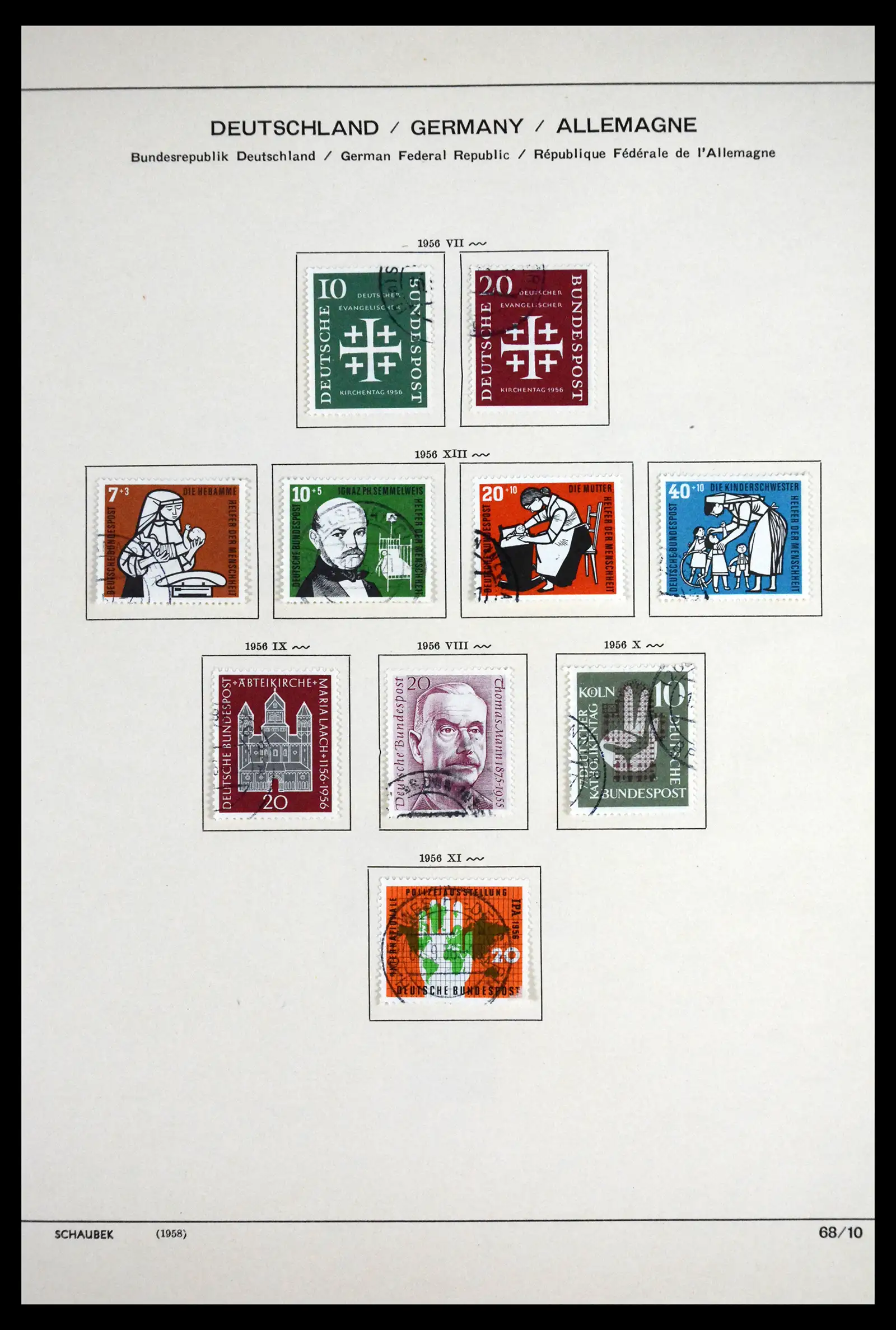41807 0026 - Postzegelverzameling 41807 Duitse Zones 1945-1960.