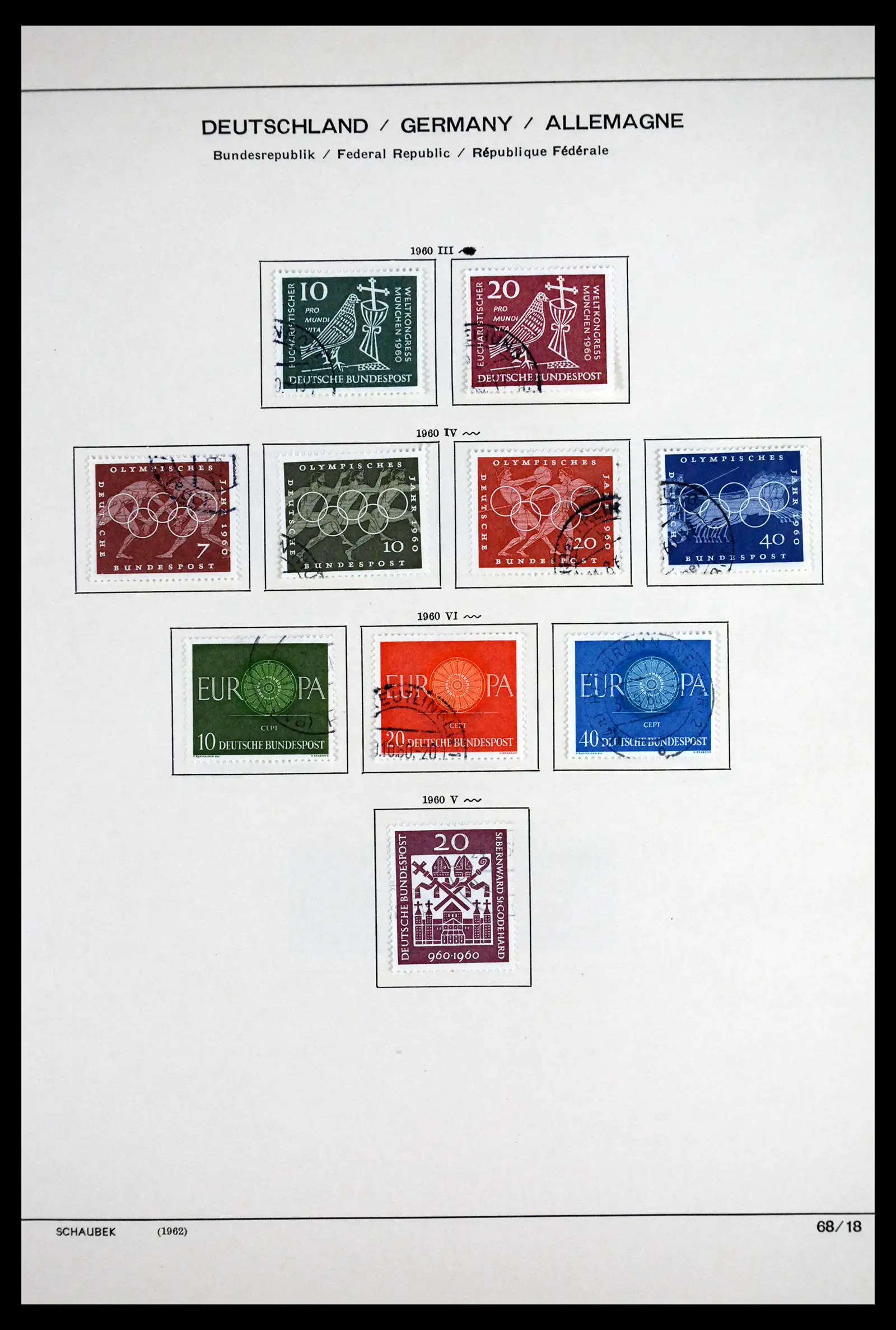 41807 0034 - Postzegelverzameling 41807 Duitse Zones 1945-1960.