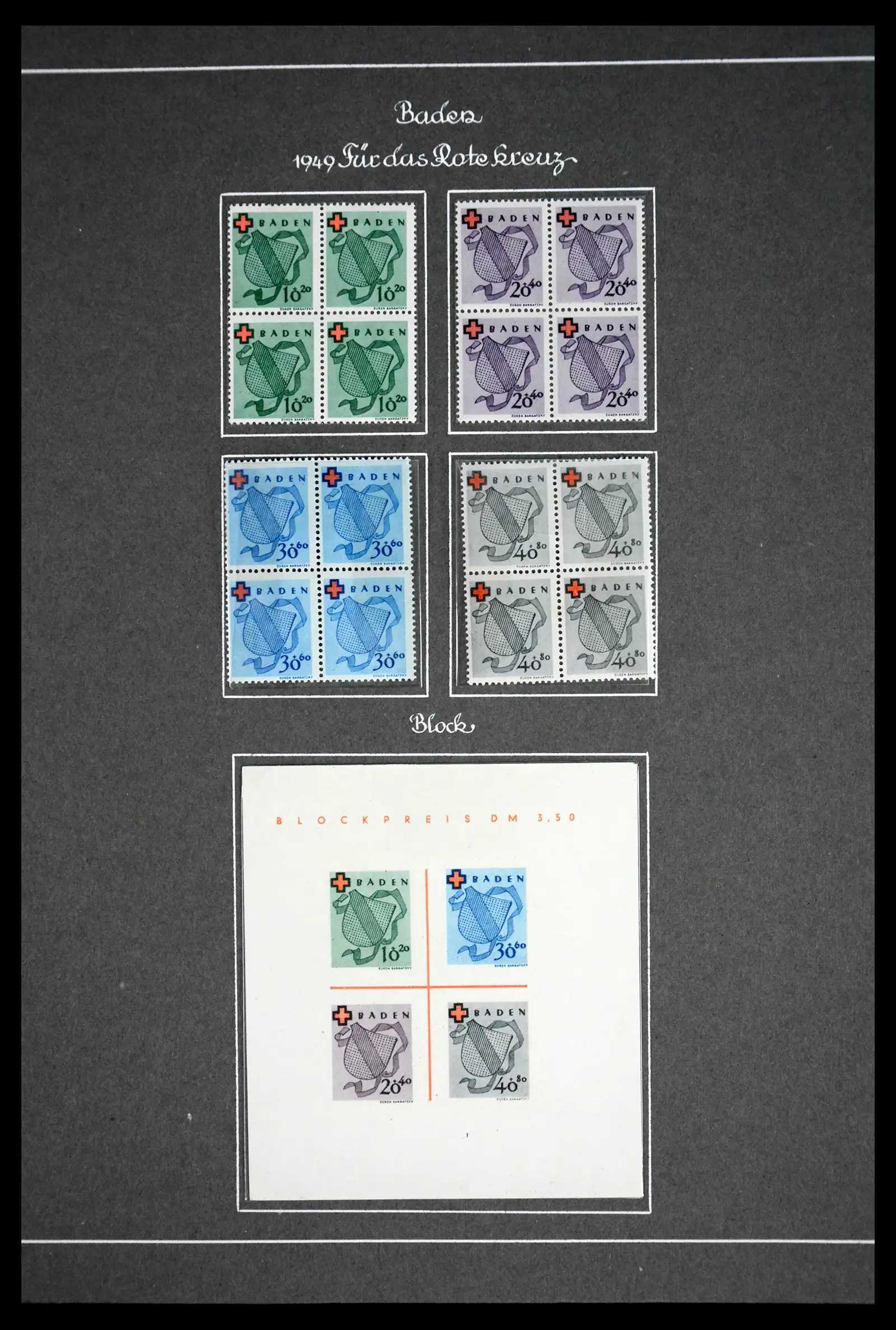 41808 0017 - Stamp collection 41808 Germany French Zone 1945-1948.