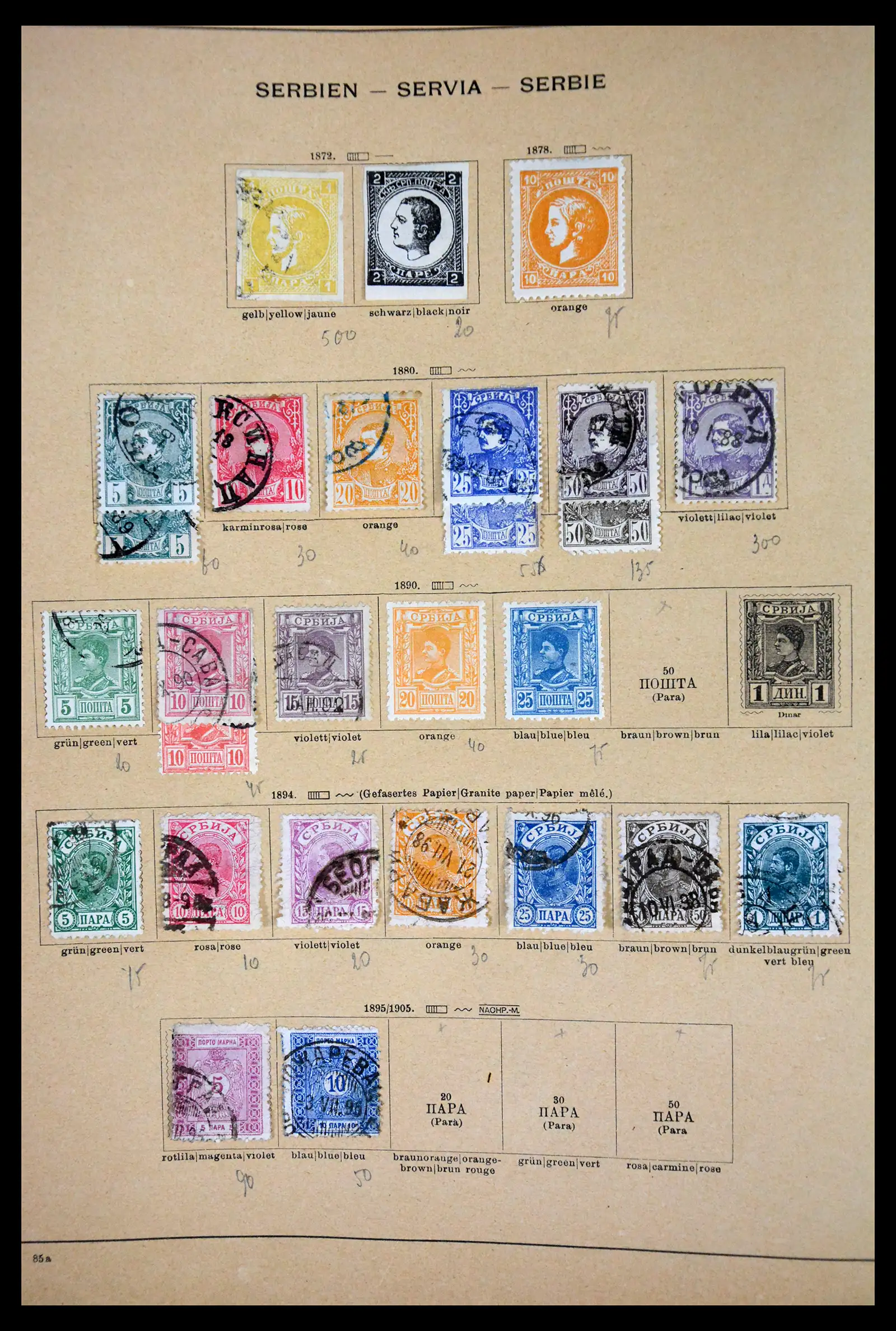 41814 0003 - Stamp collection 41814 East Europe 1867-1934.