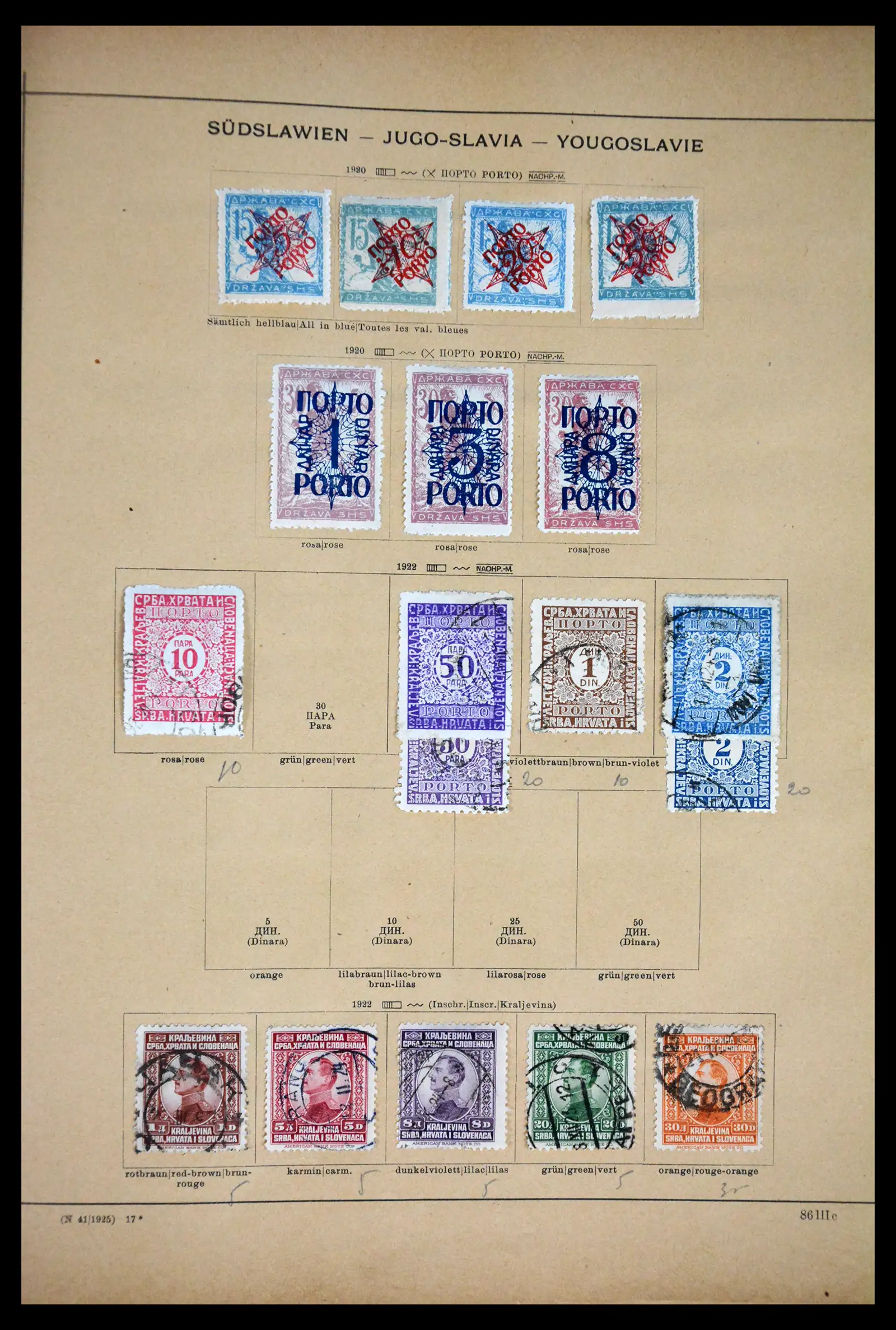 41814 0016 - Stamp collection 41814 East Europe 1867-1934.