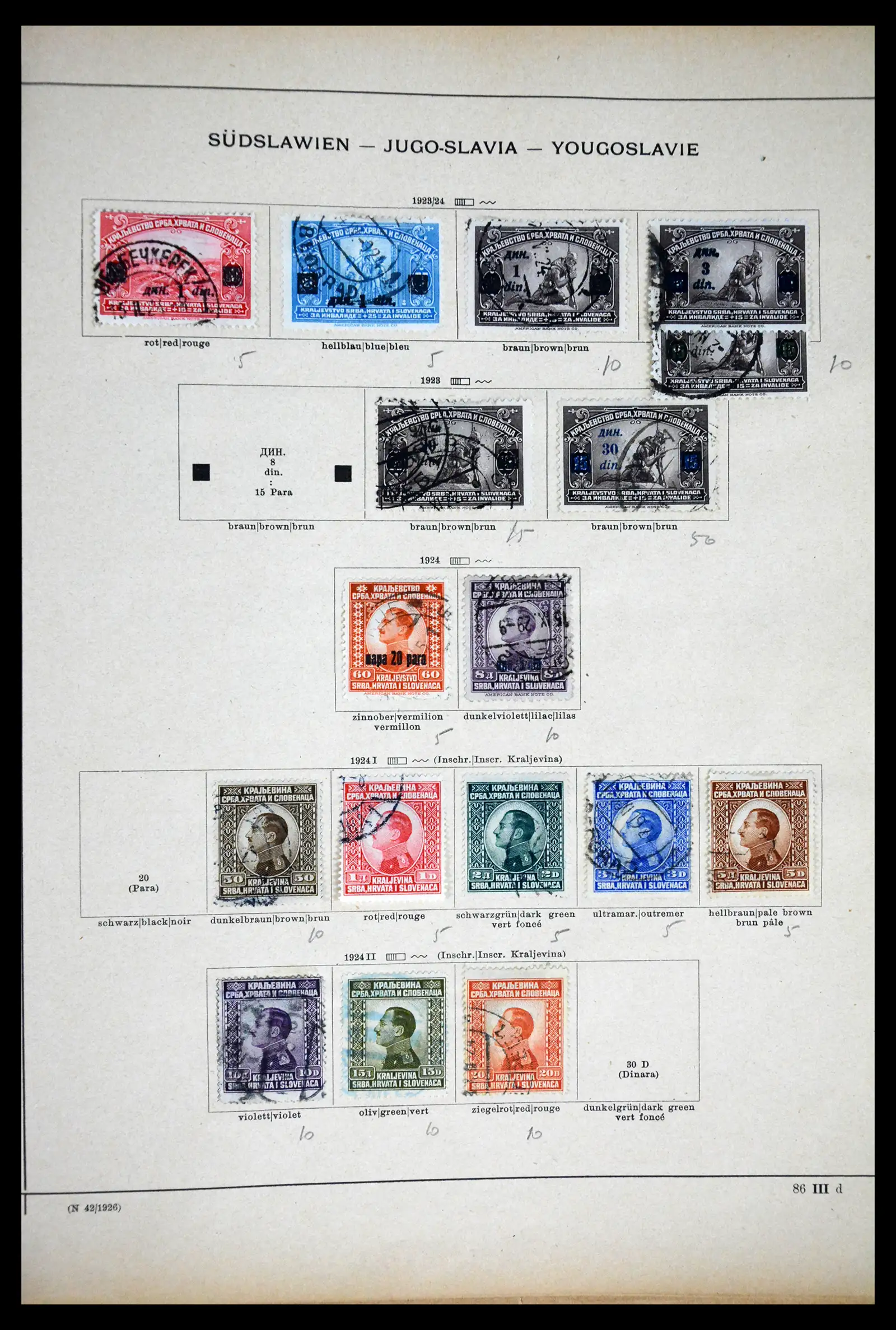 41814 0017 - Stamp collection 41814 East Europe 1867-1934.