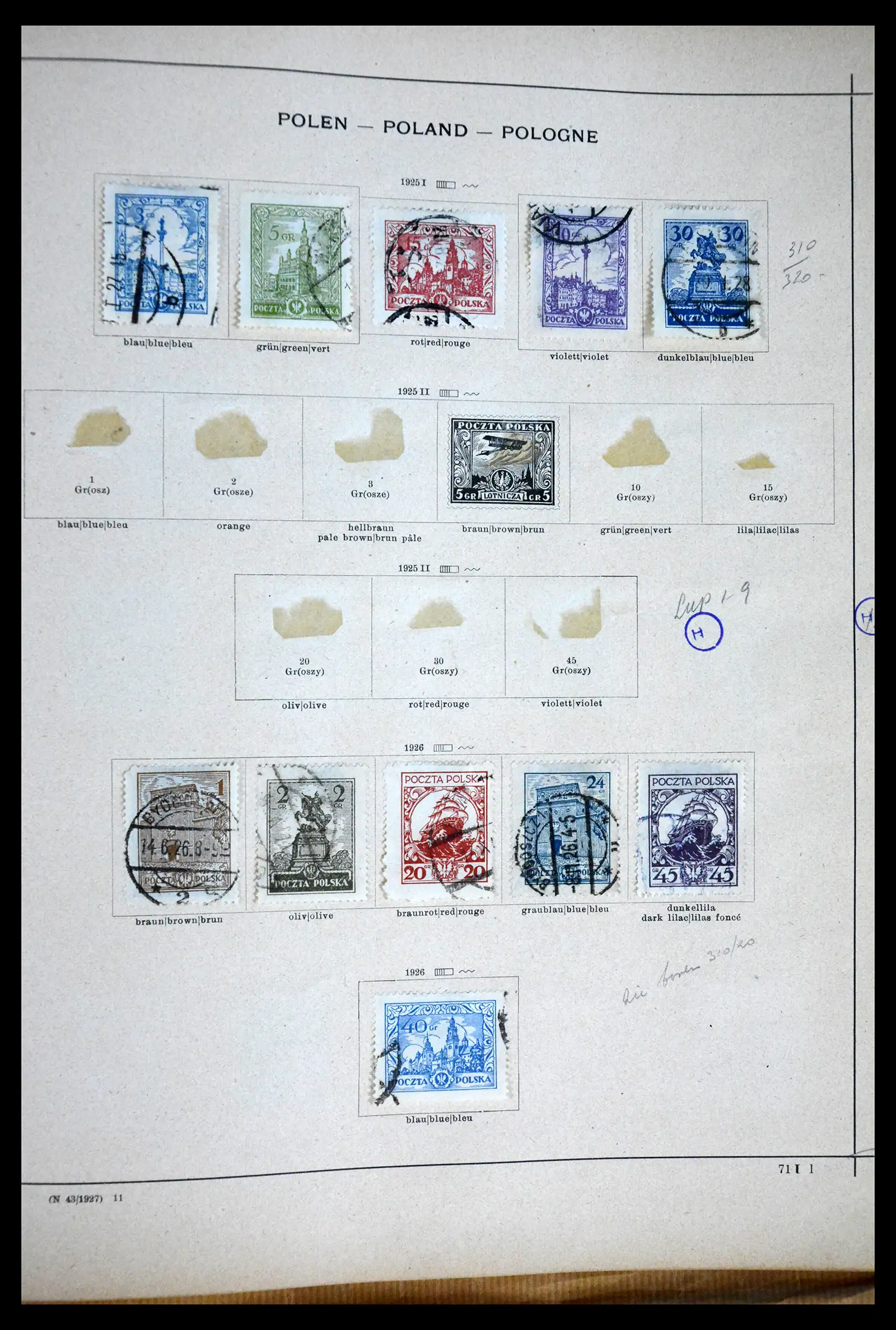 41814 0035 - Postzegelverzameling 41814 Oost-Europa 1867-1934.