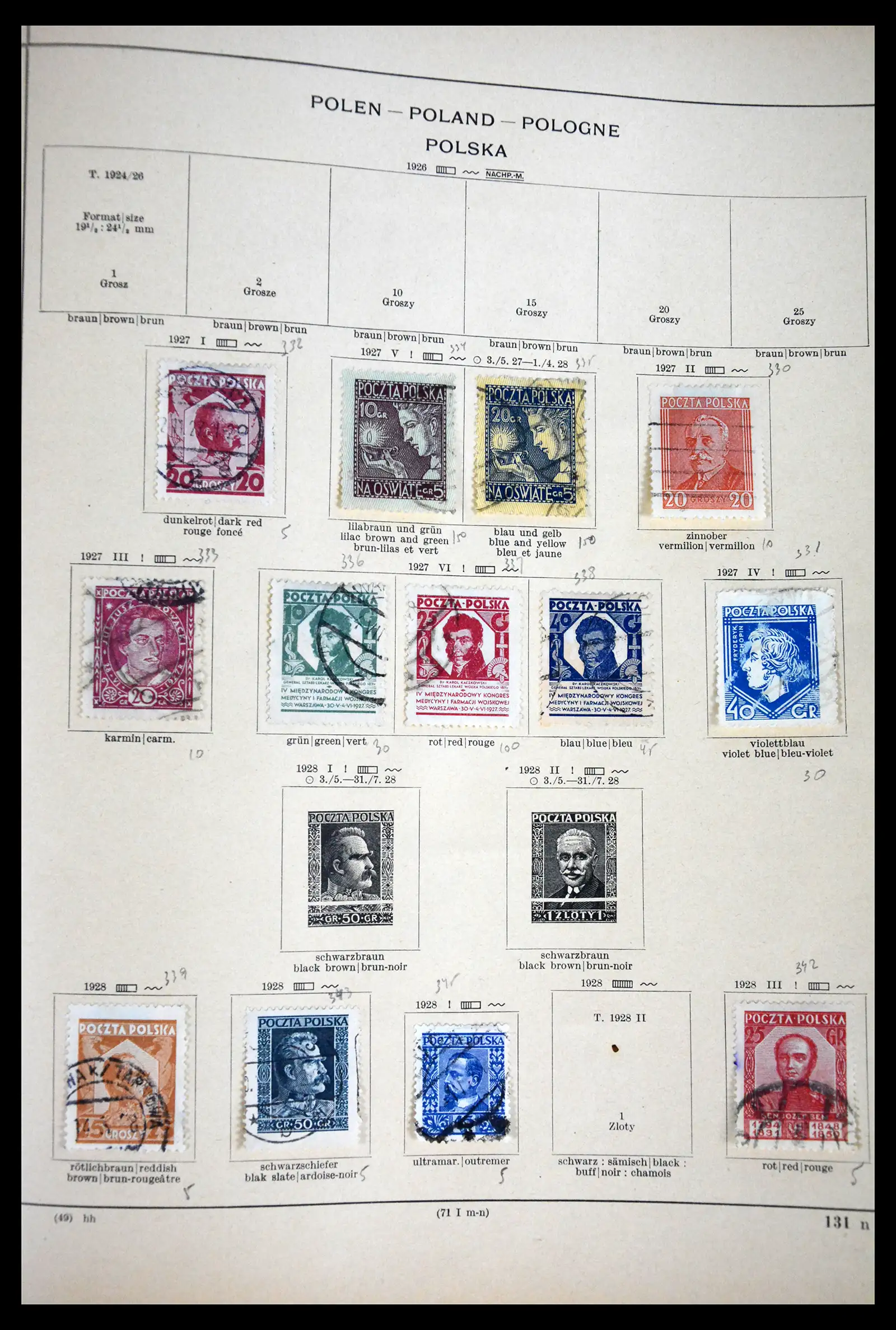 41814 0036 - Postzegelverzameling 41814 Oost-Europa 1867-1934.