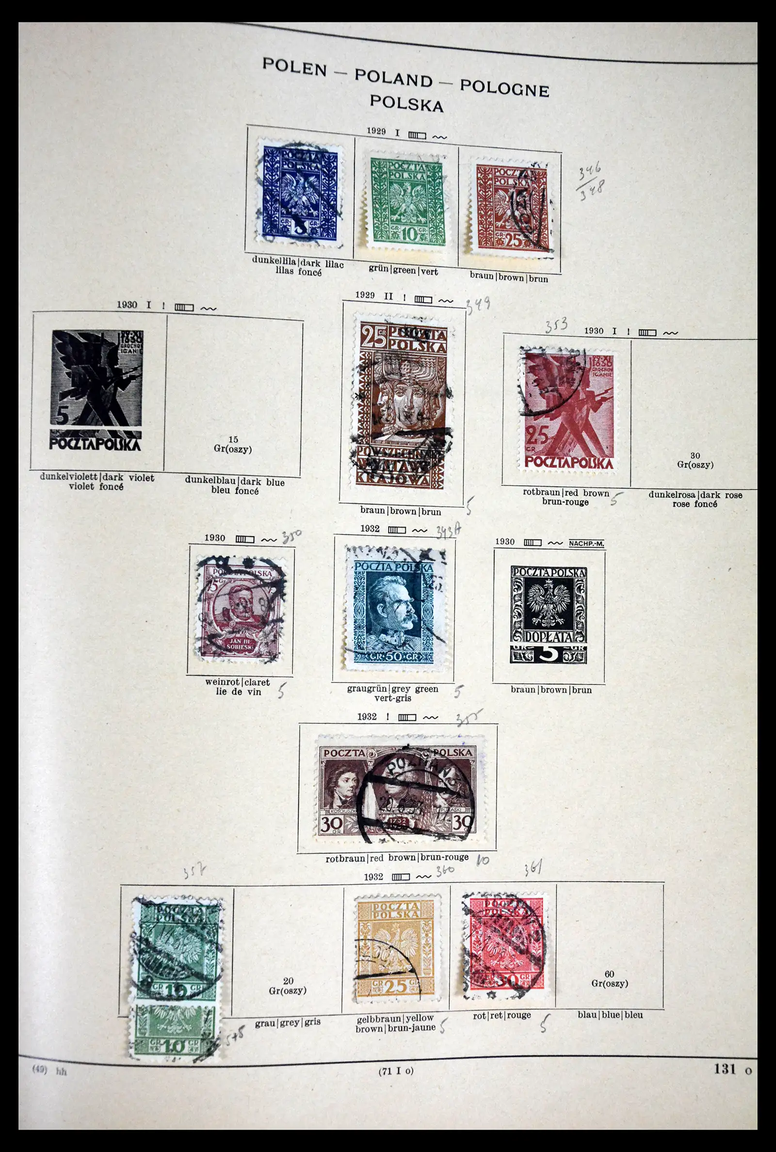 41814 0037 - Postzegelverzameling 41814 Oost-Europa 1867-1934.