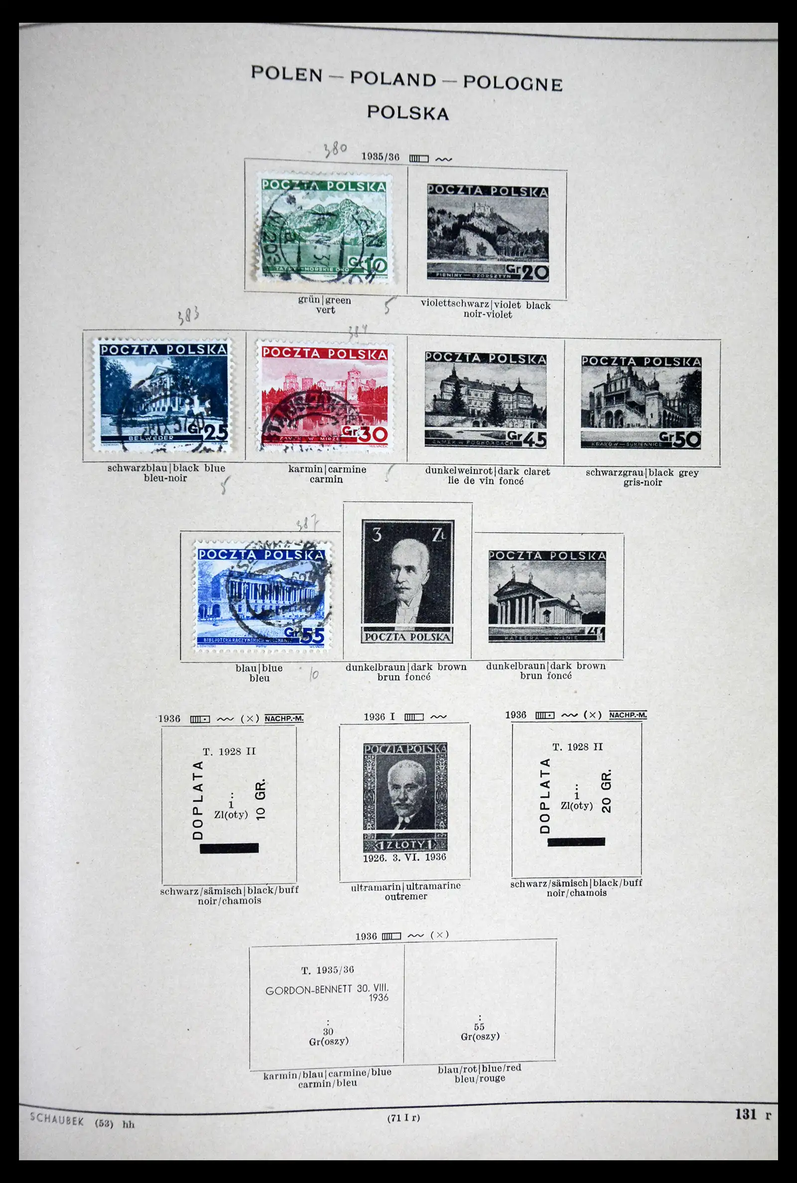 41814 0040 - Postzegelverzameling 41814 Oost-Europa 1867-1934.