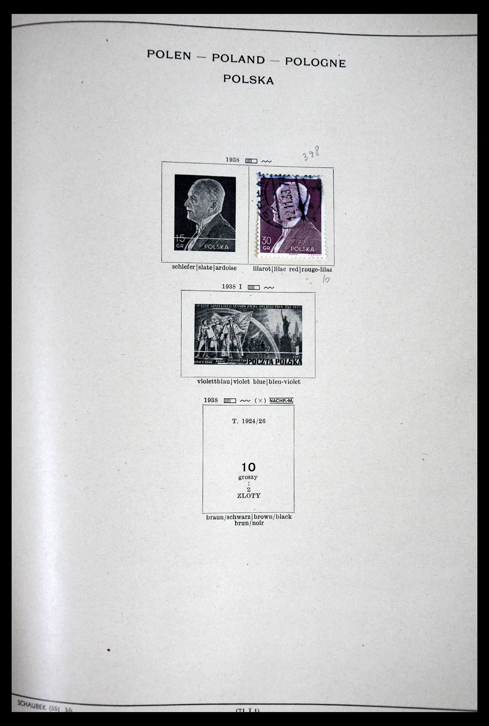 41814 0042 - Postzegelverzameling 41814 Oost-Europa 1867-1934.