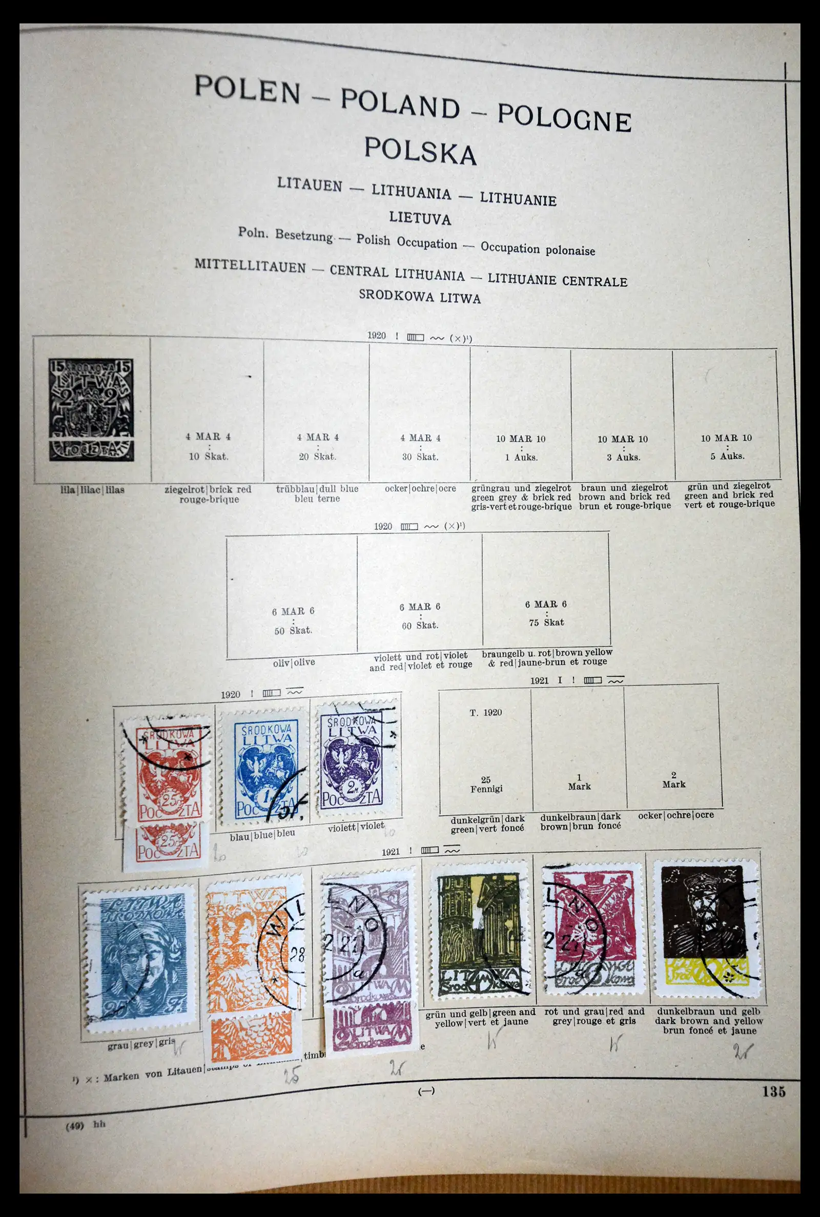 41814 0043 - Postzegelverzameling 41814 Oost-Europa 1867-1934.