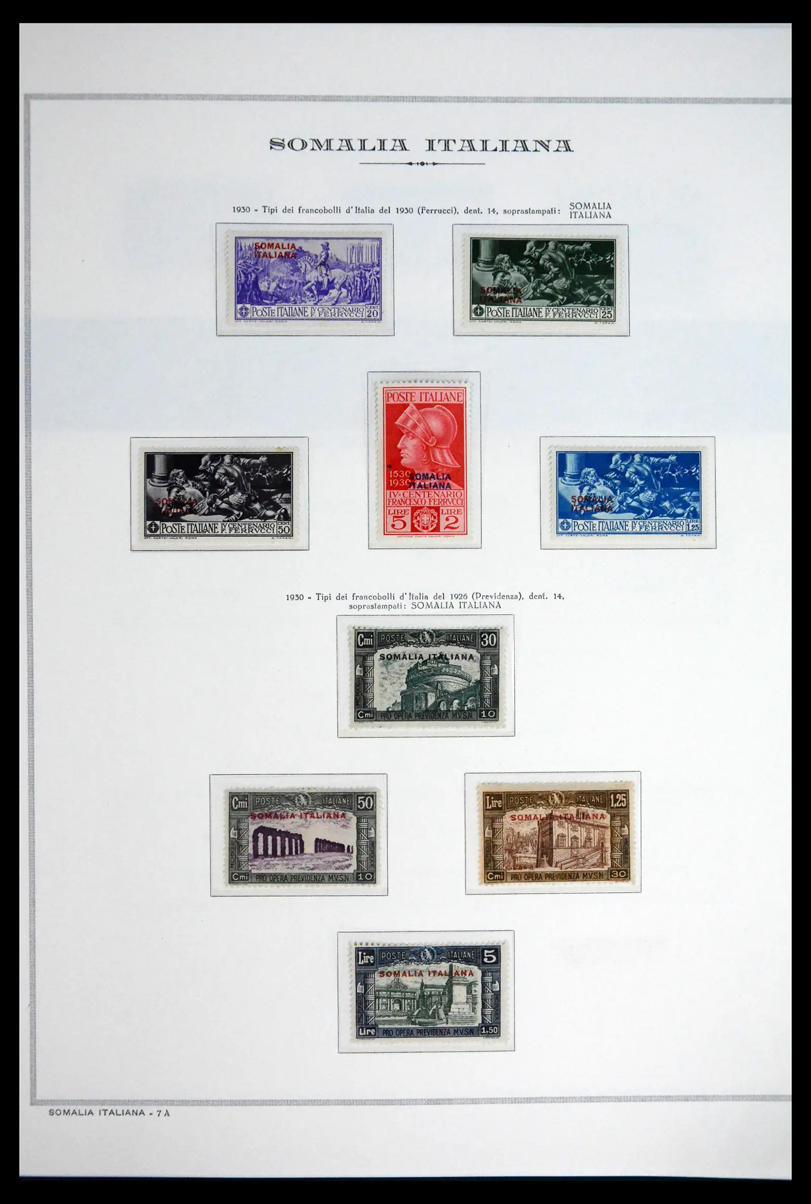 41820 0014 - Stamp collection 41820 Italian Somaliland 