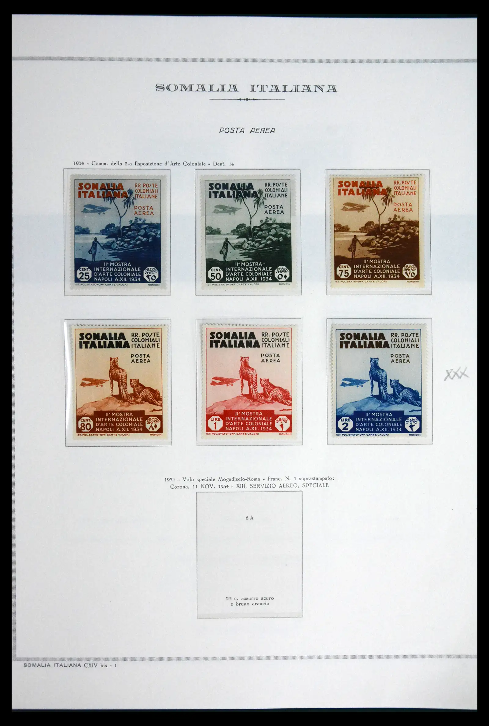 41820 0019 - Stamp collection 41820 Italian Somaliland 